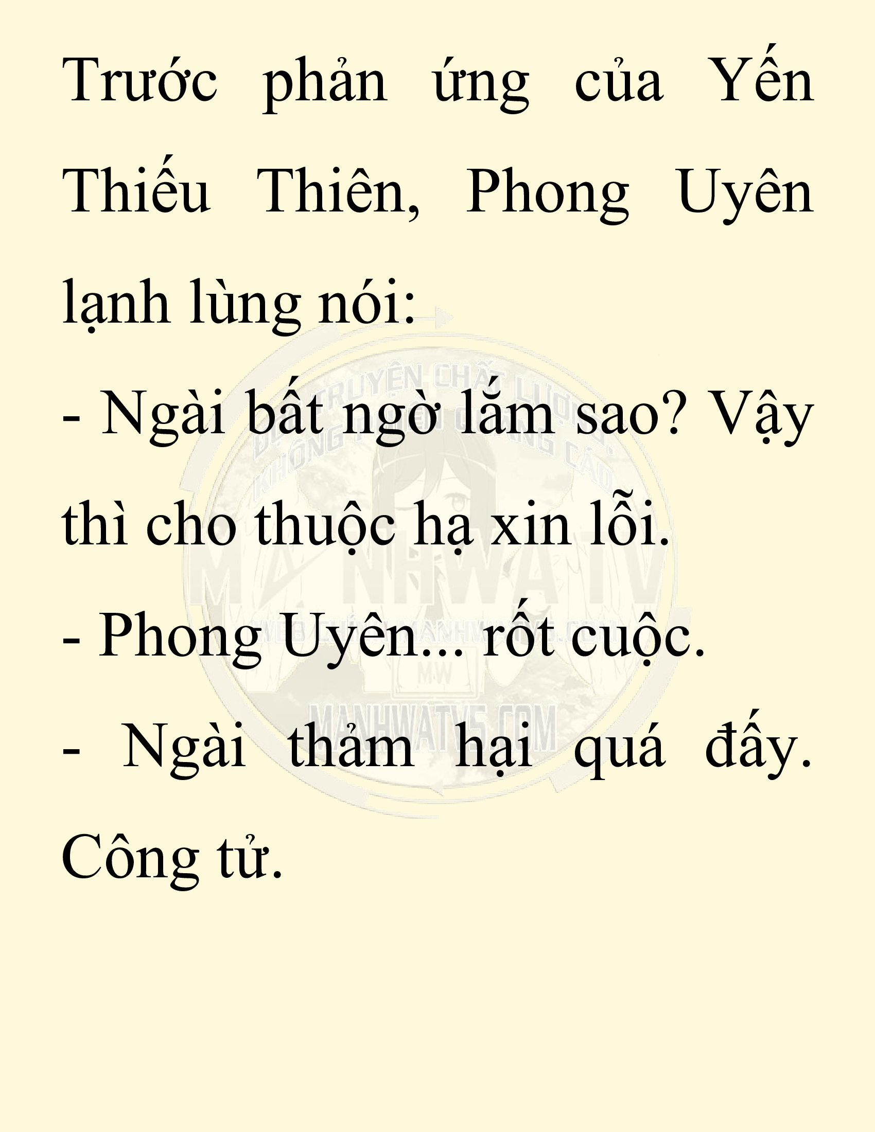 Đọc truyện SNVT[NOVEL] Thiên Hạ Đệ Nhất Nhân Đã Chết - Chap 19: Thiên Hạ Đệ Nhất Nhân Vẫn Lạc
