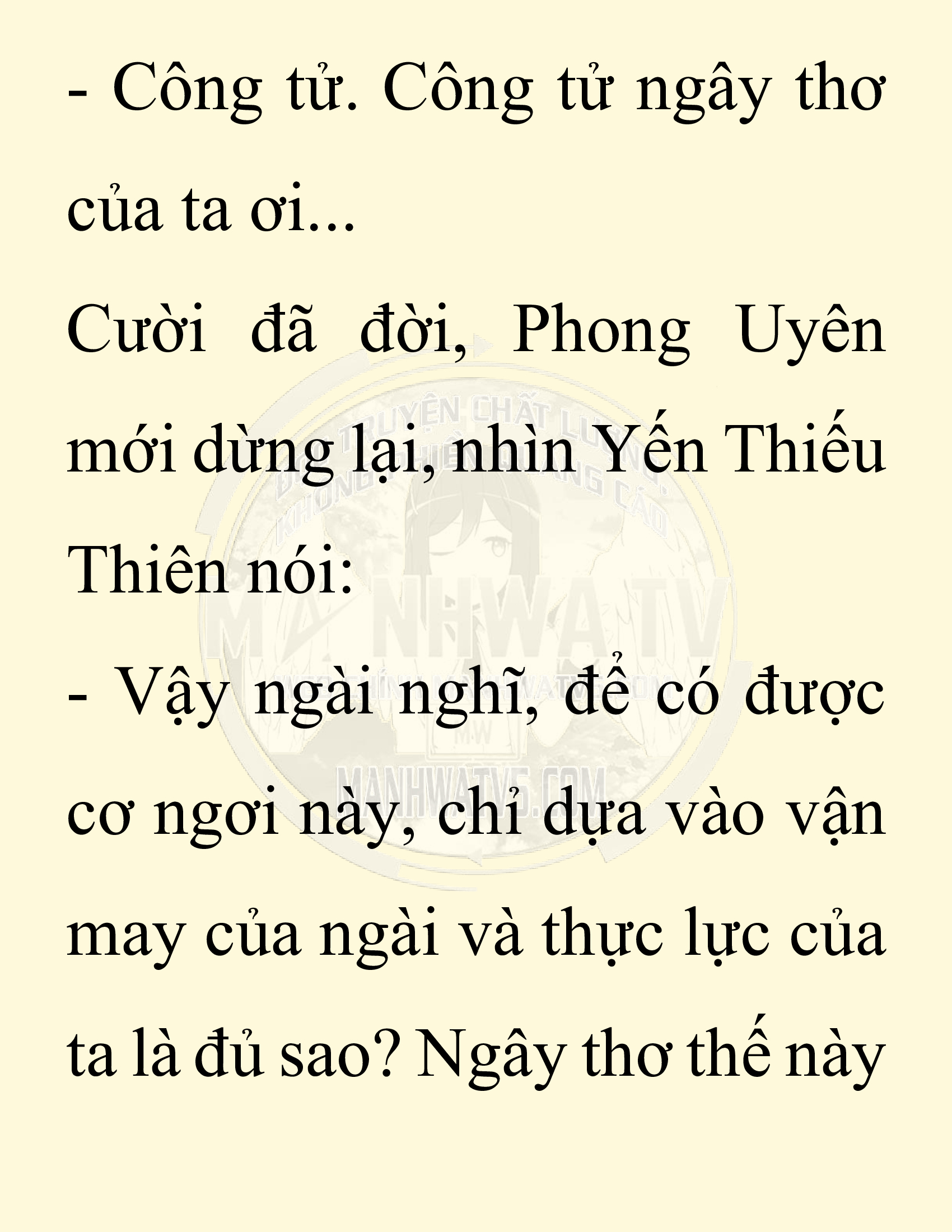 Đọc truyện SNVT[NOVEL] Thiên Hạ Đệ Nhất Nhân Đã Chết - Chap 19: Thiên Hạ Đệ Nhất Nhân Vẫn Lạc