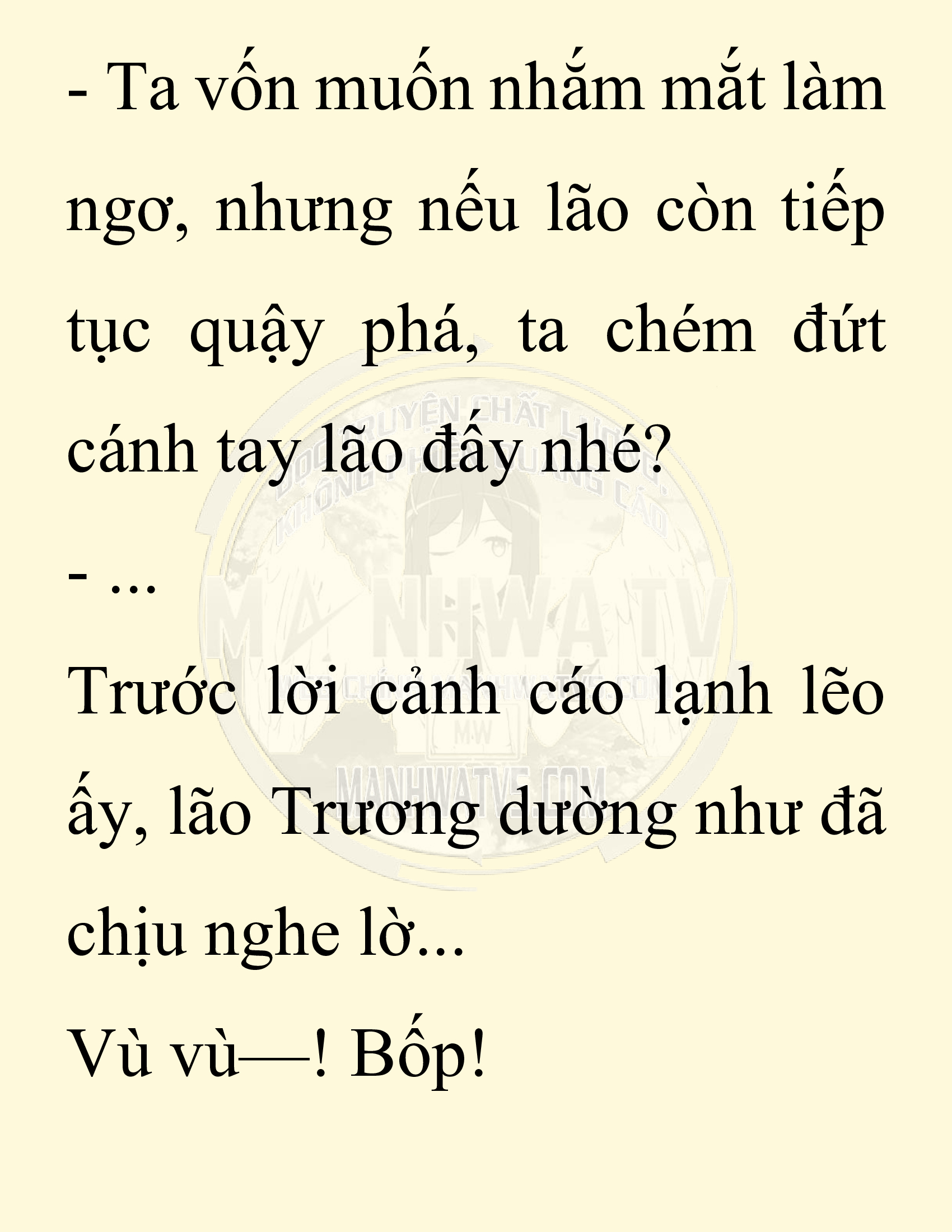 Đọc truyện SNVT[NOVEL] Thiên Hạ Đệ Nhất Nhân Đã Chết - Chap 2: Thiên Hạ Đệ Nhất Nhân Vẫn Lạc