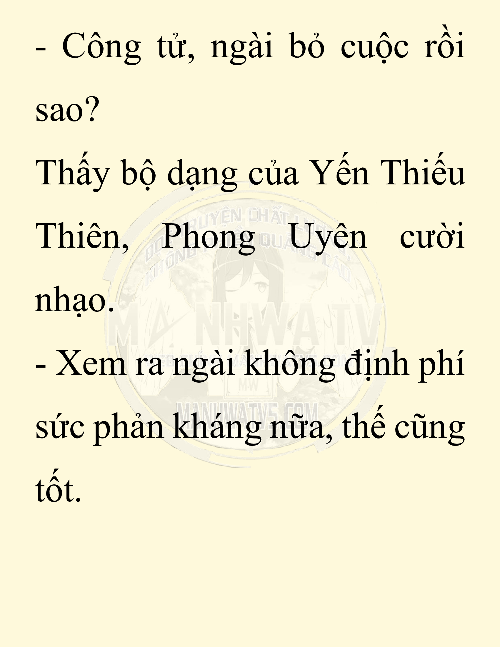 Đọc truyện SNVT[NOVEL] Thiên Hạ Đệ Nhất Nhân Đã Chết - Chap 20: Thiên Hạ Đệ Nhất Nhân Vẫn Lạc