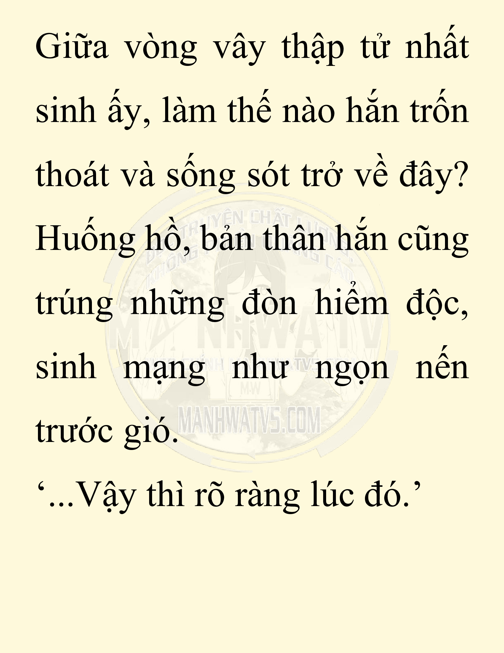Đọc truyện SNVT[NOVEL] Thiên Hạ Đệ Nhất Nhân Đã Chết - Chap 22: Thiên Hạ Đệ Nhất Nhân Vẫn Lạc