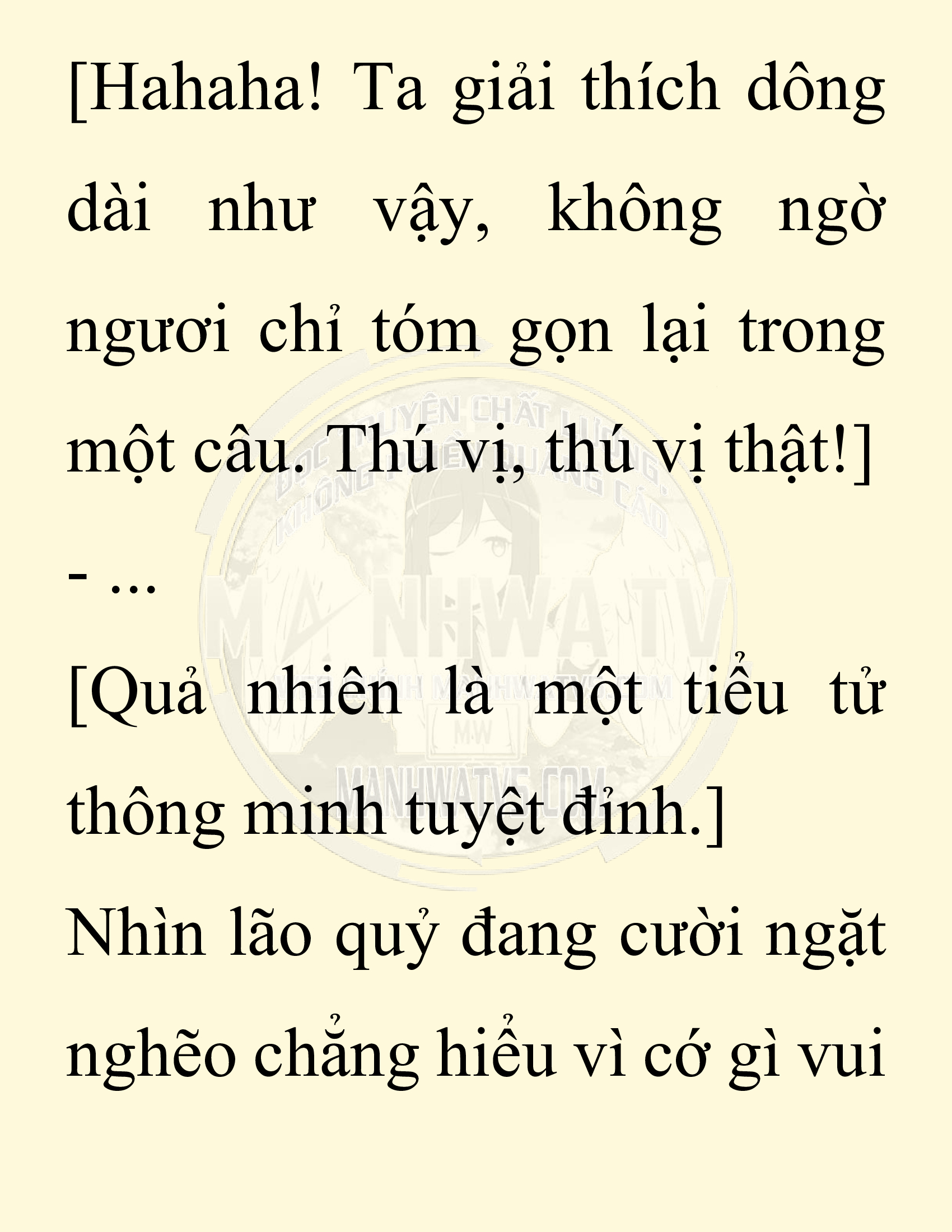 Đọc truyện SNVT[NOVEL] Thiên Hạ Đệ Nhất Nhân Đã Chết - Chap 25: Thiên Hạ Đệ Nhất Nhân Vẫn Lạc