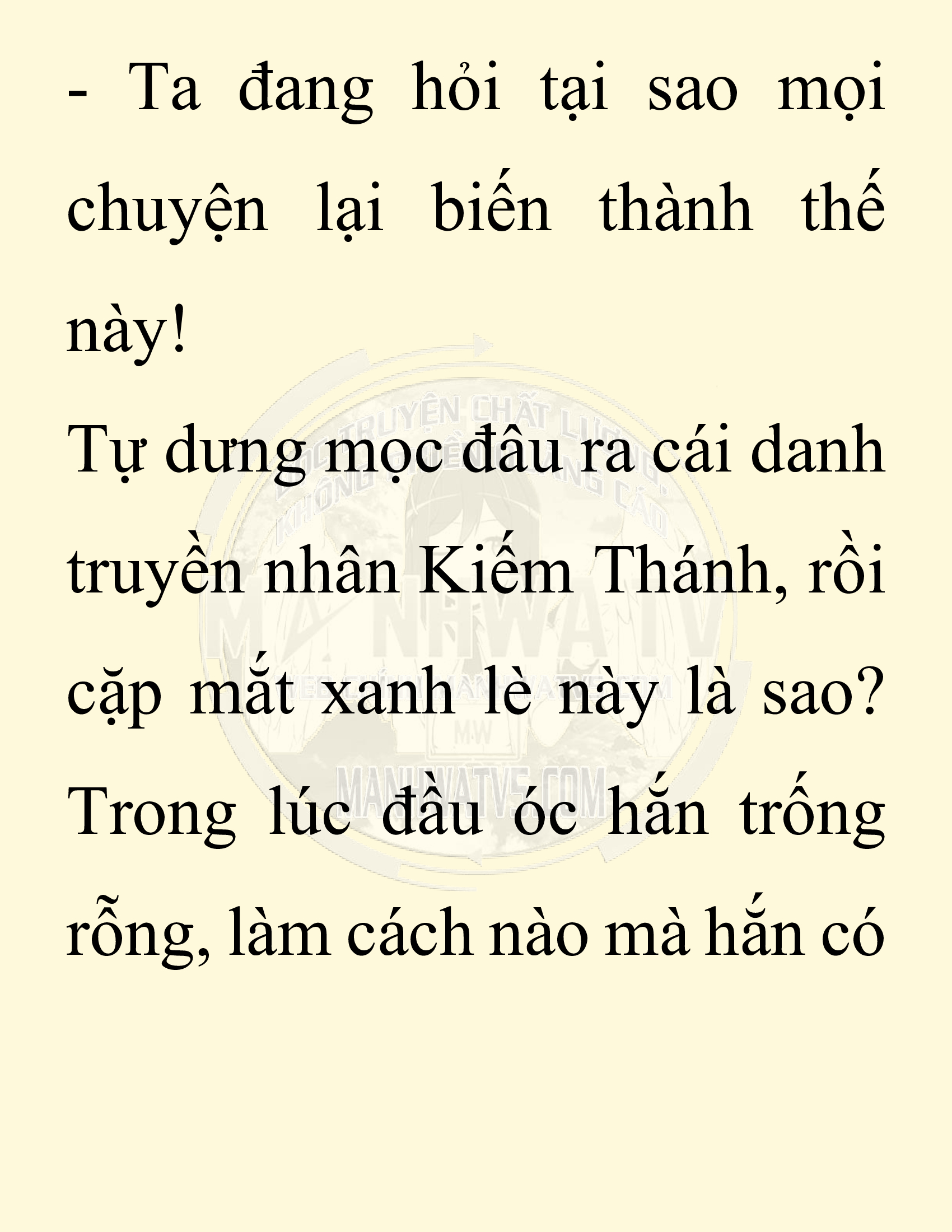 Đọc truyện SNVT[NOVEL] Thiên Hạ Đệ Nhất Nhân Đã Chết - Chap 25: Thiên Hạ Đệ Nhất Nhân Vẫn Lạc