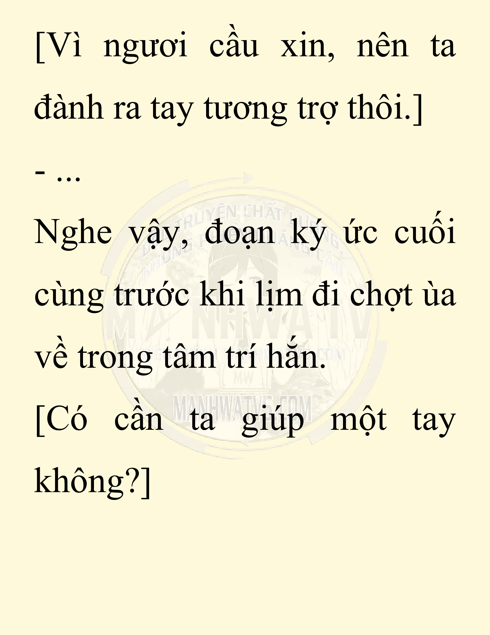 Đọc truyện SNVT[NOVEL] Thiên Hạ Đệ Nhất Nhân Đã Chết - Chap 25: Thiên Hạ Đệ Nhất Nhân Vẫn Lạc