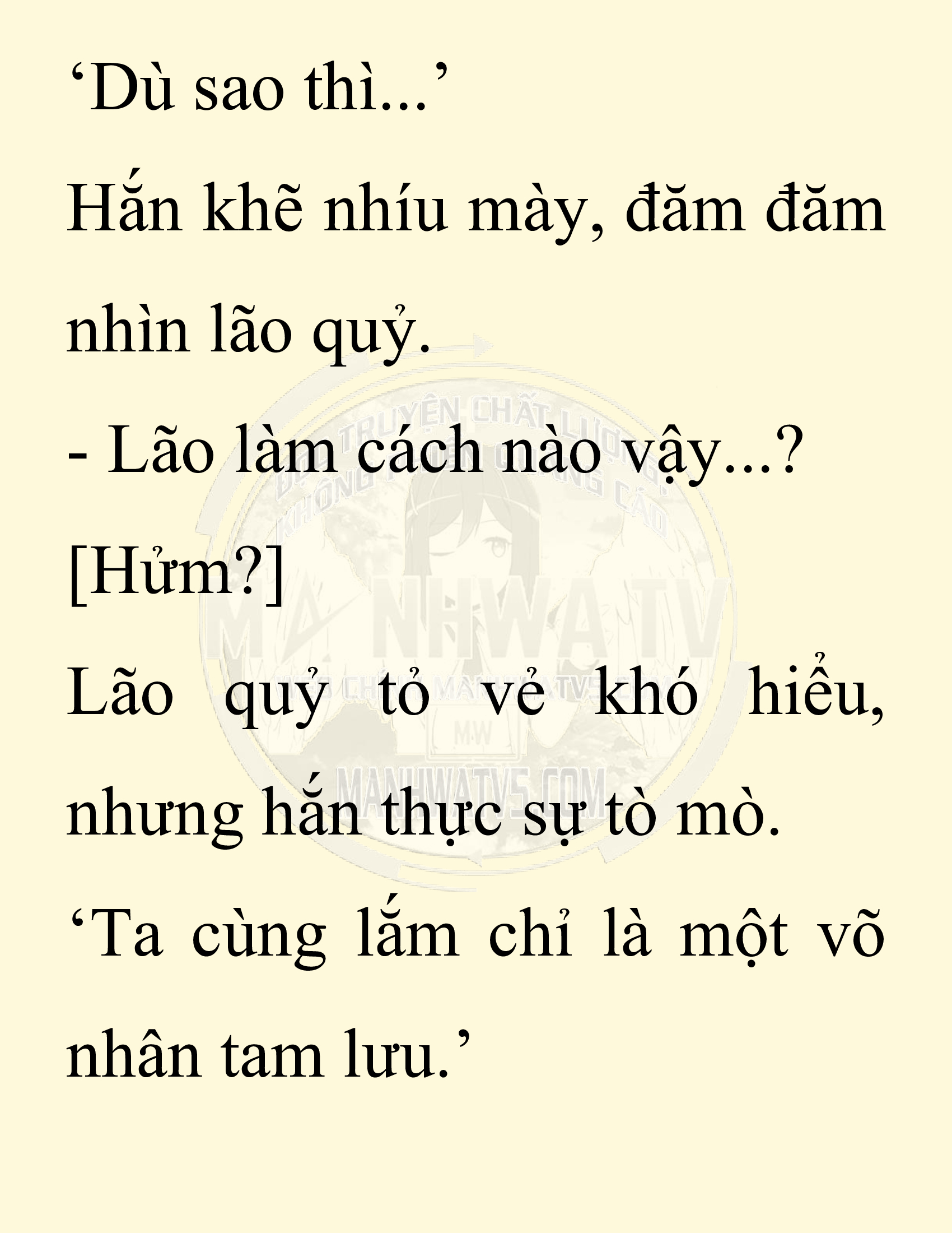 Đọc truyện SNVT[NOVEL] Thiên Hạ Đệ Nhất Nhân Đã Chết - Chap 26: Thiên Hạ Đệ Nhất Nhân Vẫn Lạc