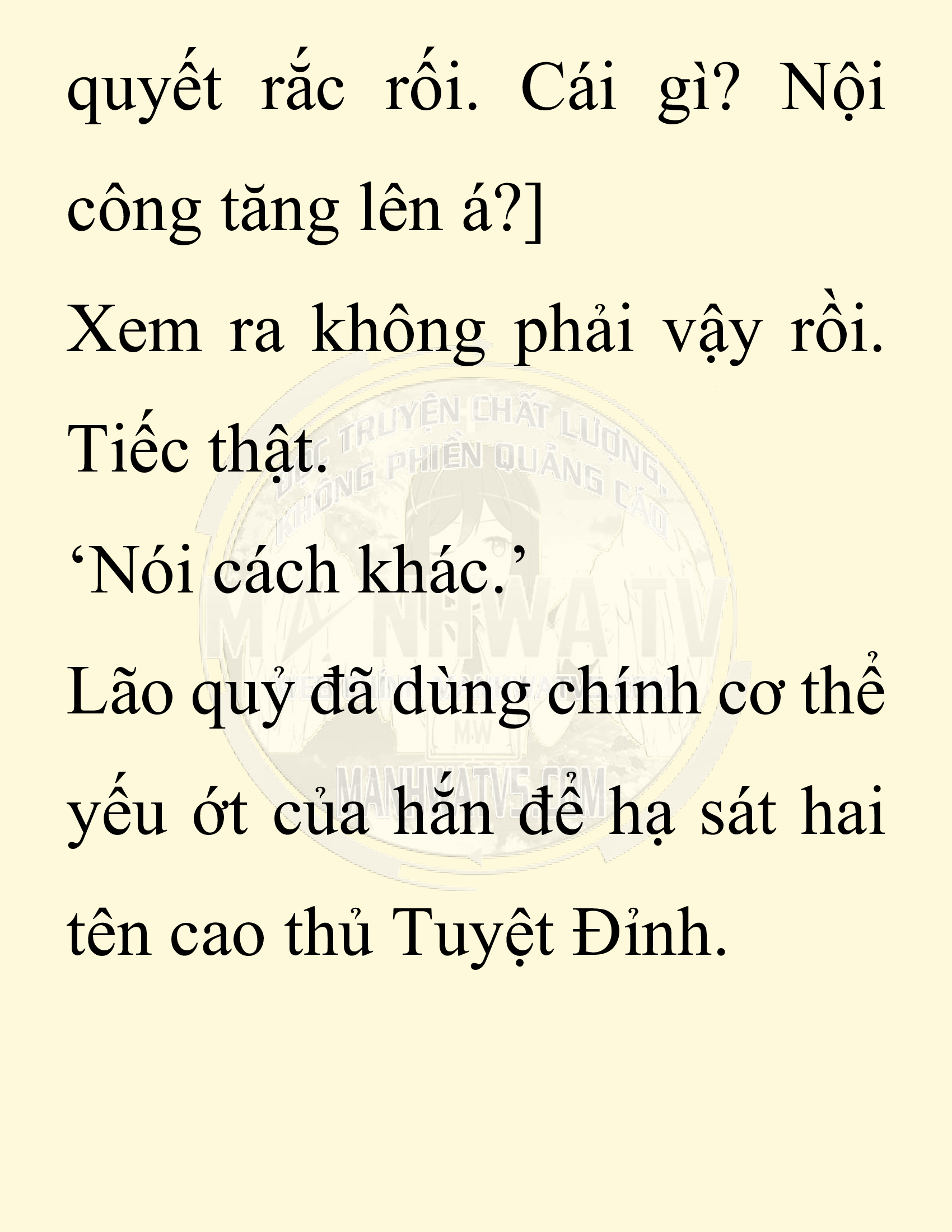 Đọc truyện SNVT[NOVEL] Thiên Hạ Đệ Nhất Nhân Đã Chết - Chap 26: Thiên Hạ Đệ Nhất Nhân Vẫn Lạc