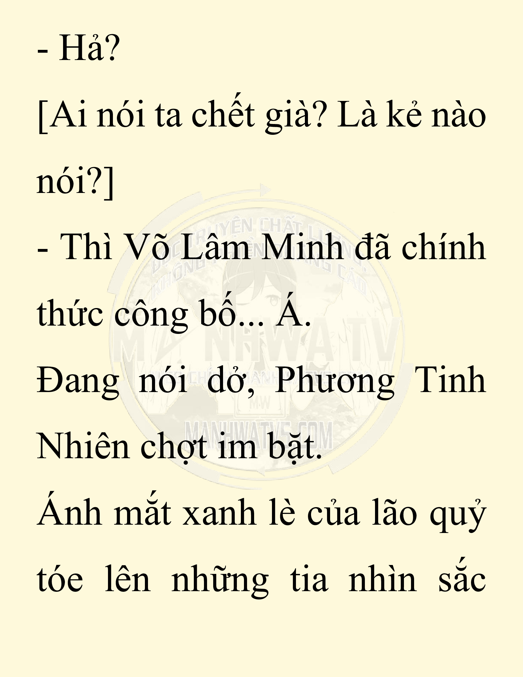 Đọc truyện SNVT[NOVEL] Thiên Hạ Đệ Nhất Nhân Đã Chết - Chap 27: Thiên Hạ Đệ Nhất Nhân Vẫn Lạc