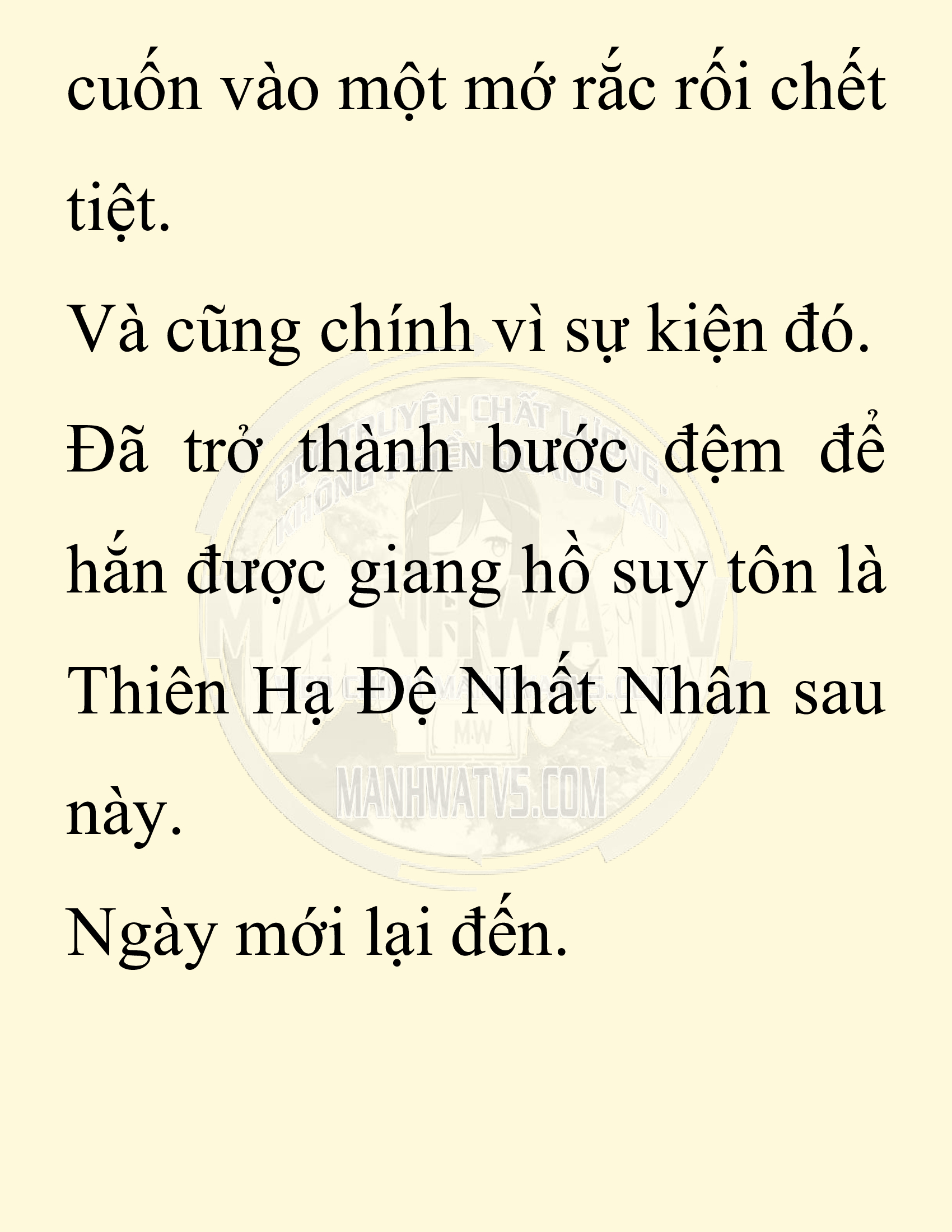 Đọc truyện SNVT[NOVEL] Thiên Hạ Đệ Nhất Nhân Đã Chết - Chap 28: Thiên Hạ Đệ Nhất Nhân Vẫn Lạc