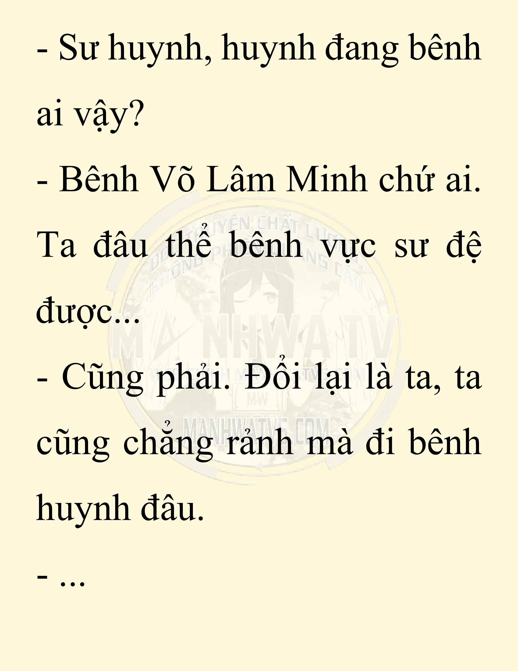 Đọc truyện SNVT[NOVEL] Thiên Hạ Đệ Nhất Nhân Đã Chết - Chap 3: Thiên Hạ Đệ Nhất Nhân Vẫn Lạc