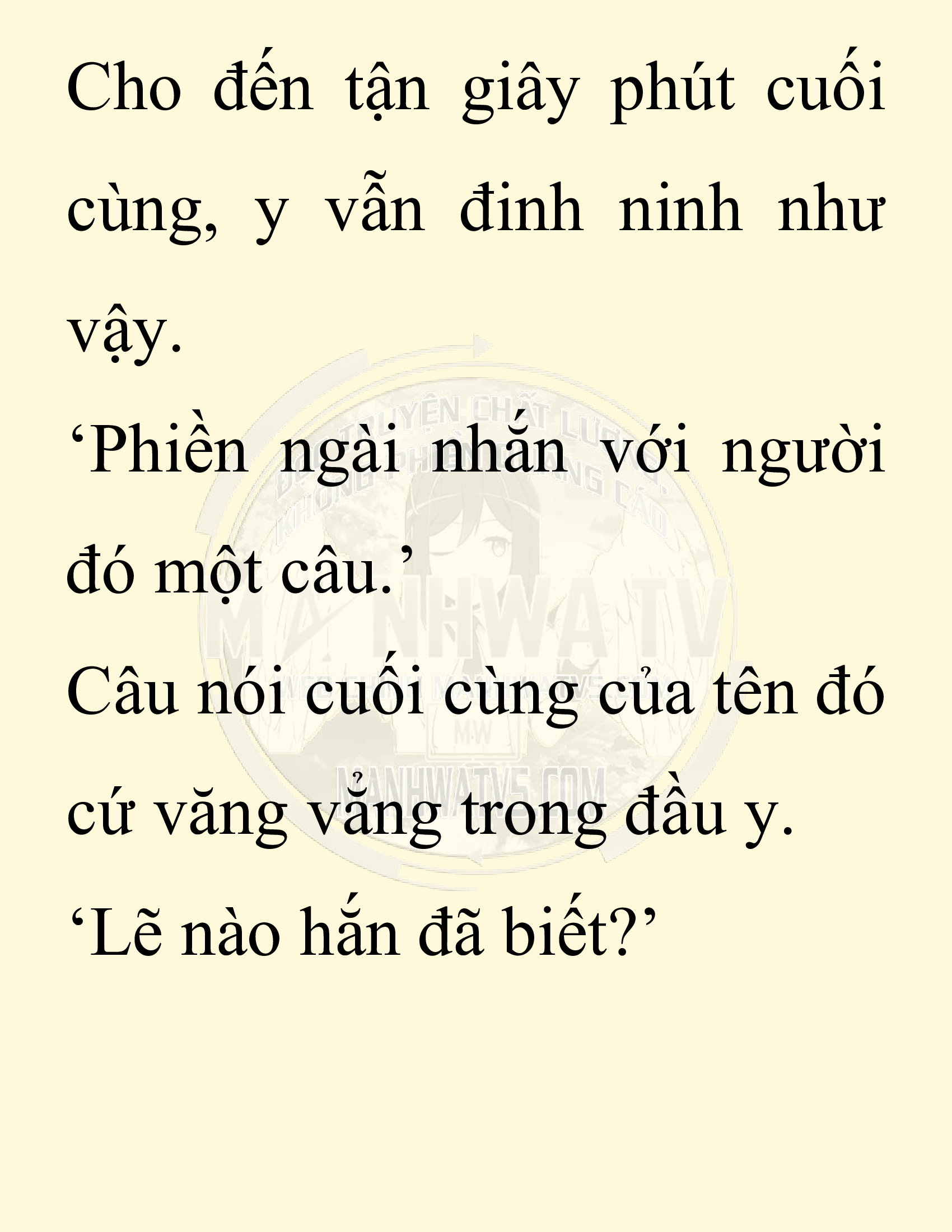 Đọc truyện SNVT[NOVEL] Thiên Hạ Đệ Nhất Nhân Đã Chết - Chap 30: Thiên Hạ Đệ Nhất Nhân Vẫn Lạc
