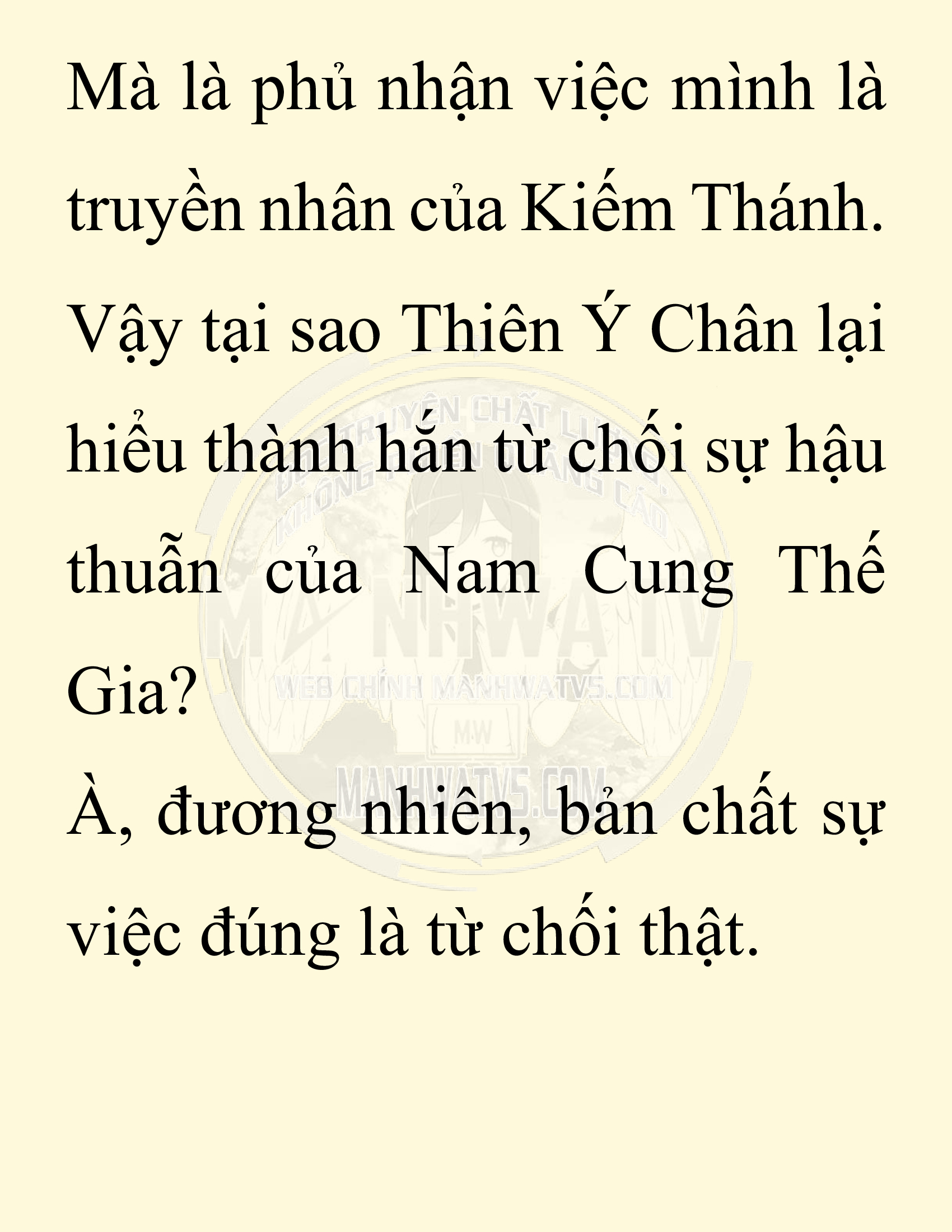 Đọc truyện SNVT[NOVEL] Thiên Hạ Đệ Nhất Nhân Đã Chết - Chap 31: Thiên Hạ Đệ Nhất Nhân Vẫn Lạc