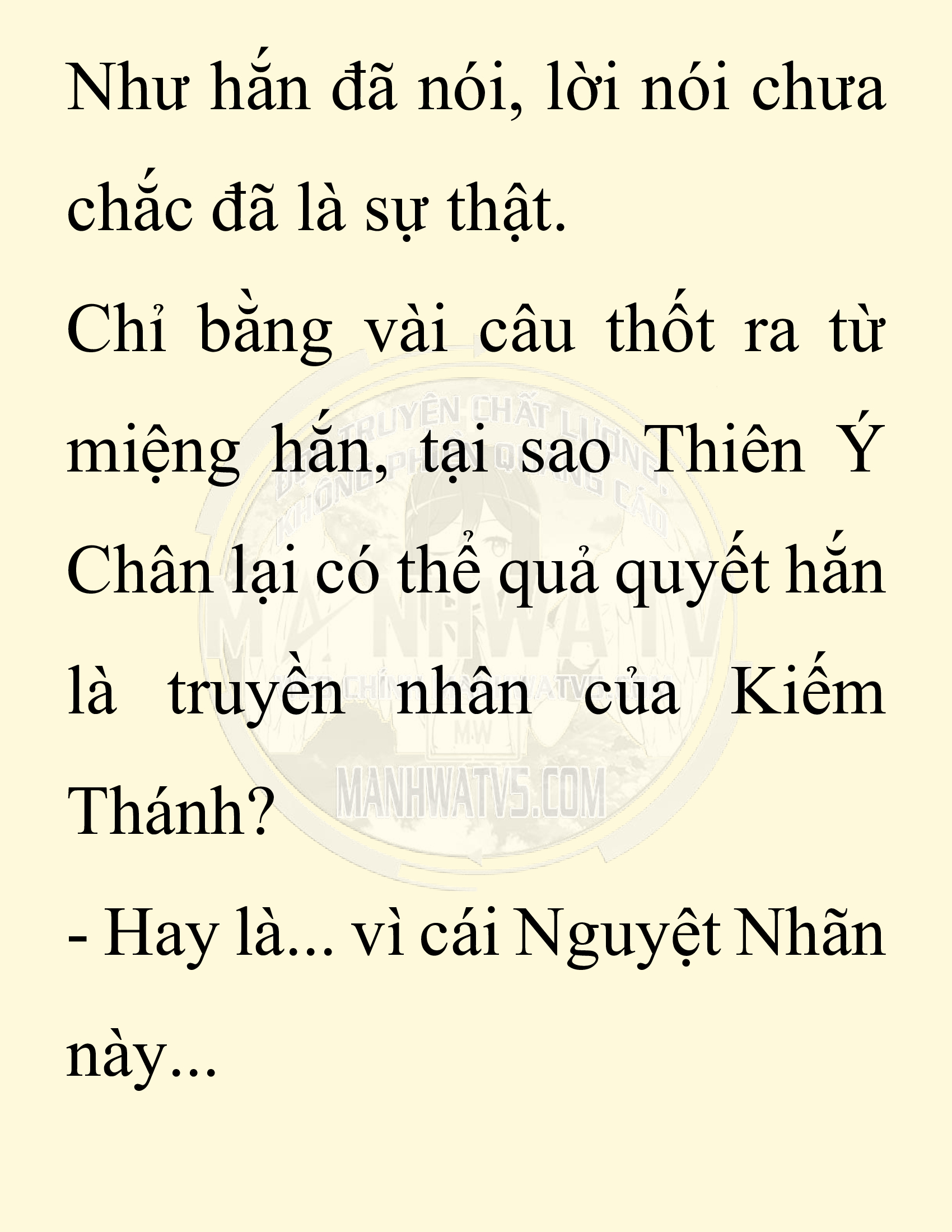Đọc truyện SNVT[NOVEL] Thiên Hạ Đệ Nhất Nhân Đã Chết - Chap 31: Thiên Hạ Đệ Nhất Nhân Vẫn Lạc