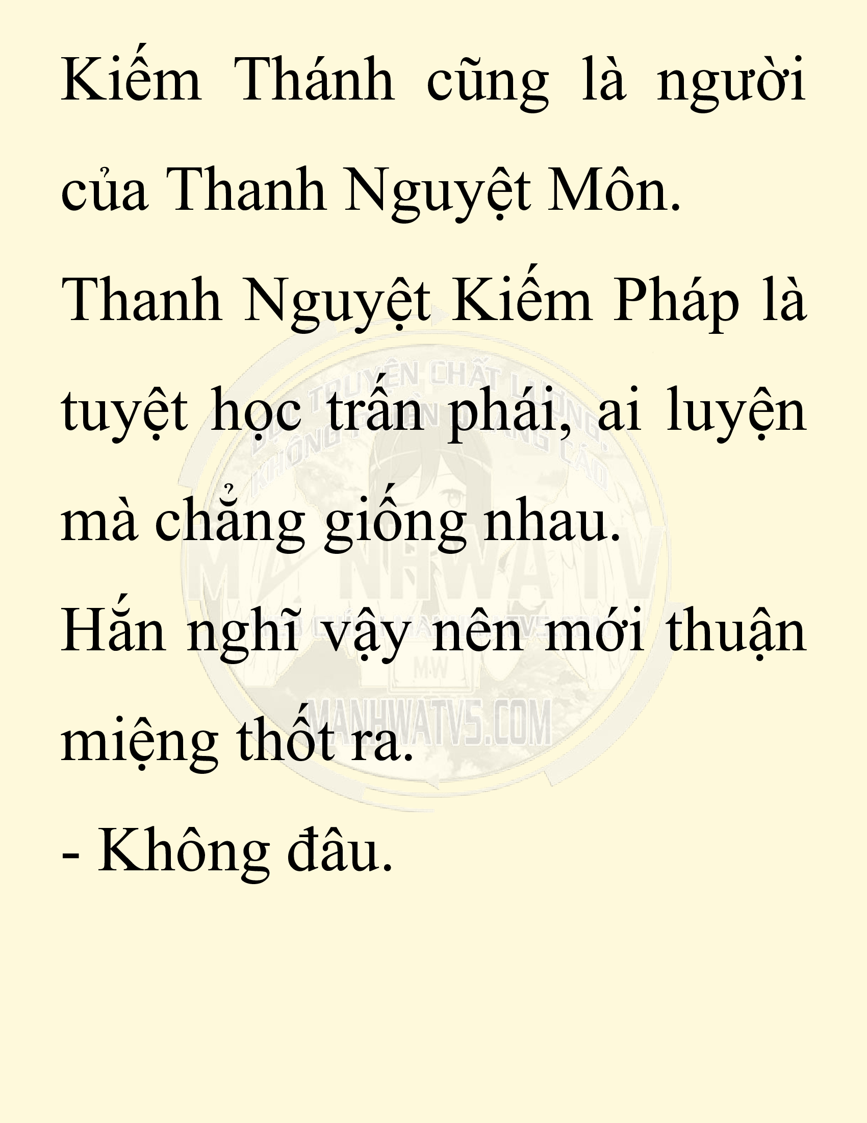 Đọc truyện SNVT[NOVEL] Thiên Hạ Đệ Nhất Nhân Đã Chết - Chap 31: Thiên Hạ Đệ Nhất Nhân Vẫn Lạc