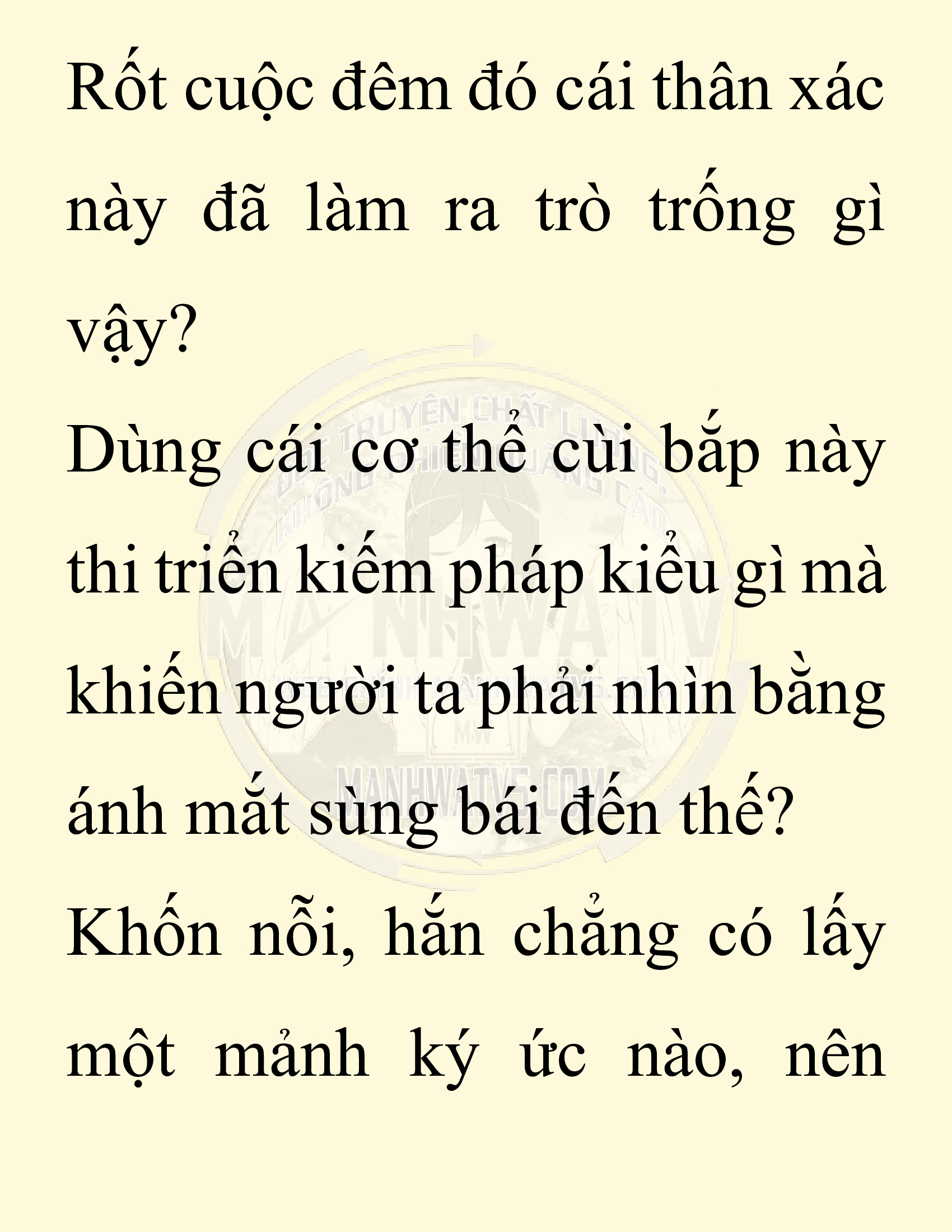 Đọc truyện SNVT[NOVEL] Thiên Hạ Đệ Nhất Nhân Đã Chết - Chap 31: Thiên Hạ Đệ Nhất Nhân Vẫn Lạc
