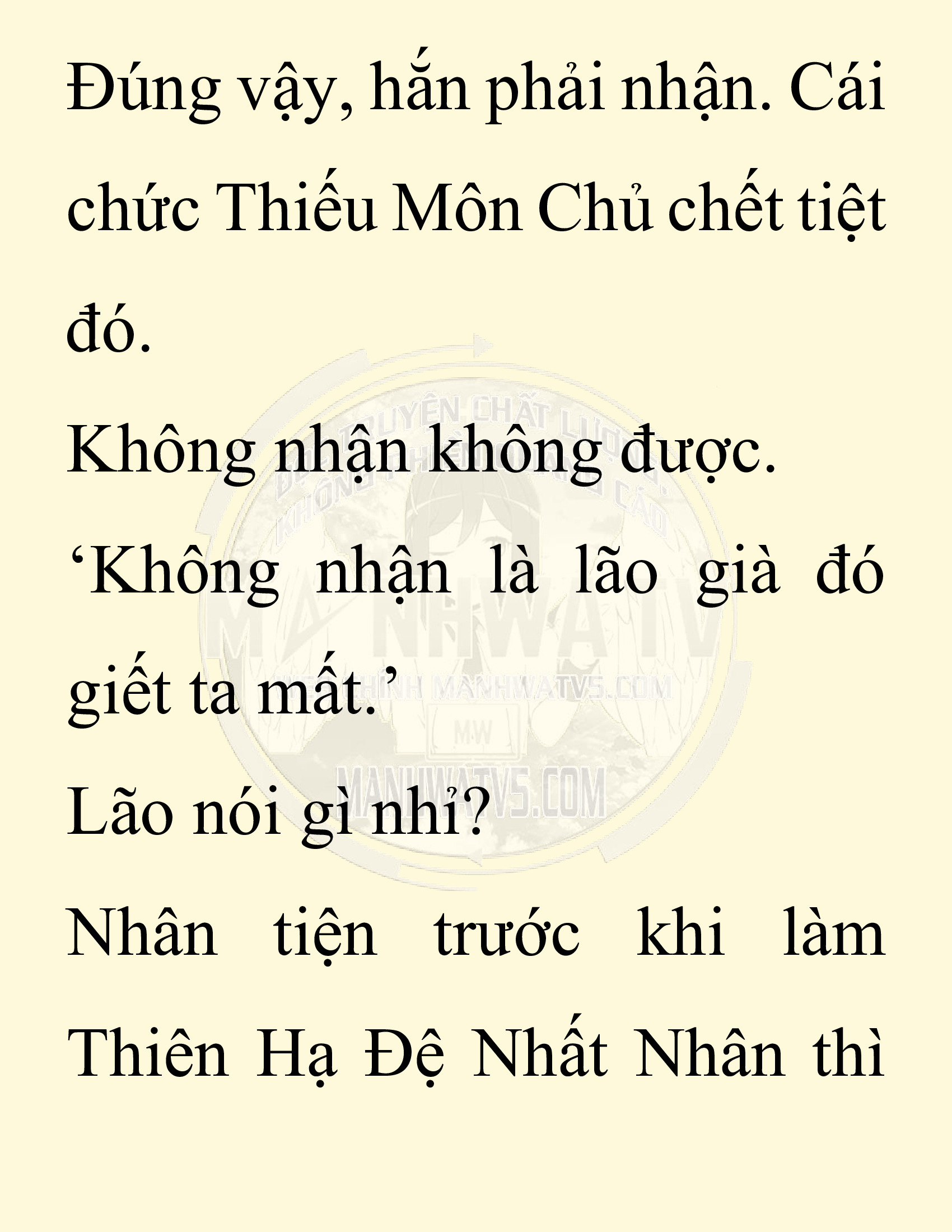Đọc truyện SNVT[NOVEL] Thiên Hạ Đệ Nhất Nhân Đã Chết - Chap 32: Thiên Hạ Đệ Nhất Nhân Vẫn Lạc