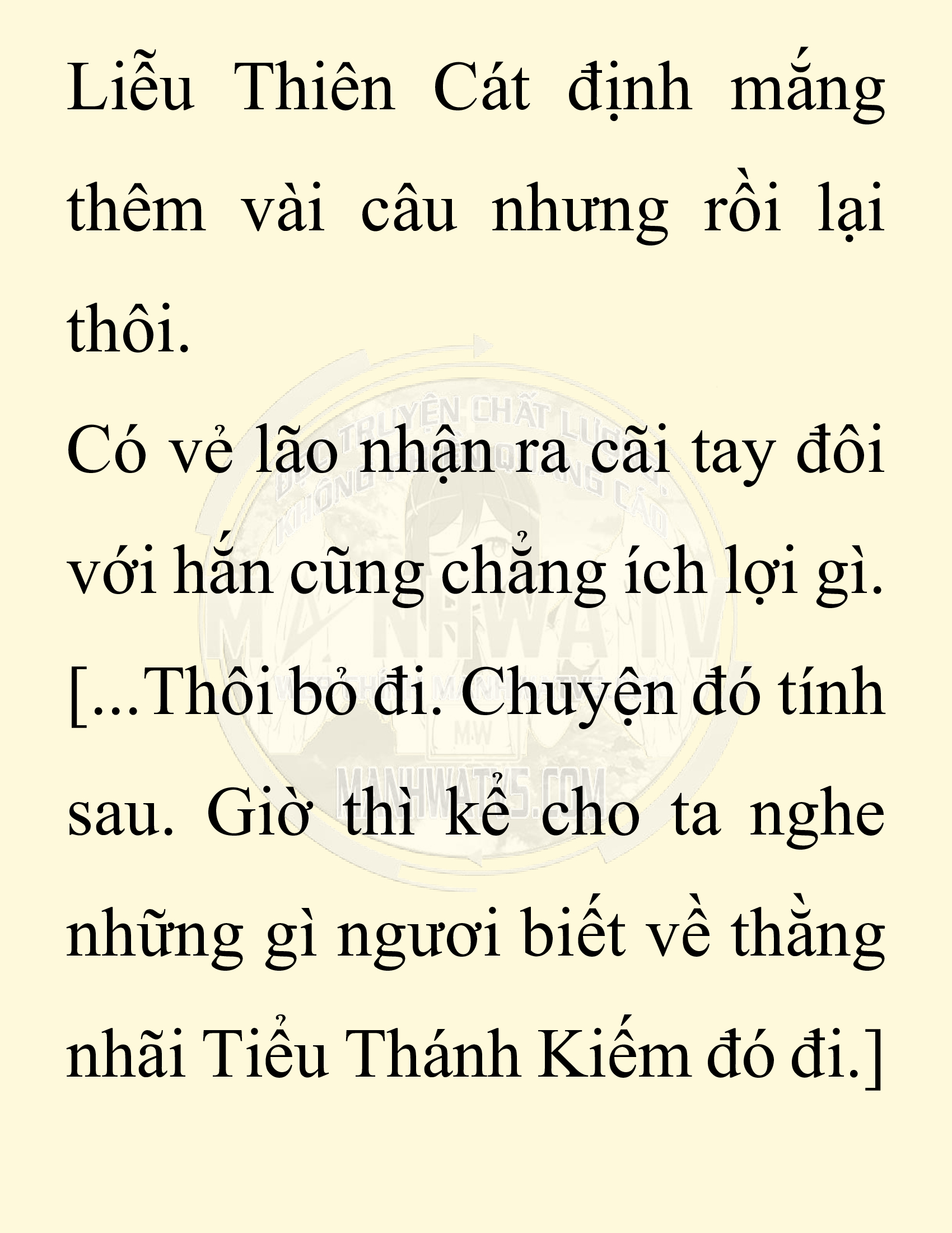 Đọc truyện SNVT[NOVEL] Thiên Hạ Đệ Nhất Nhân Đã Chết - Chap 33: Thiên Hạ Đệ Nhất Nhân Vẫn Lạc