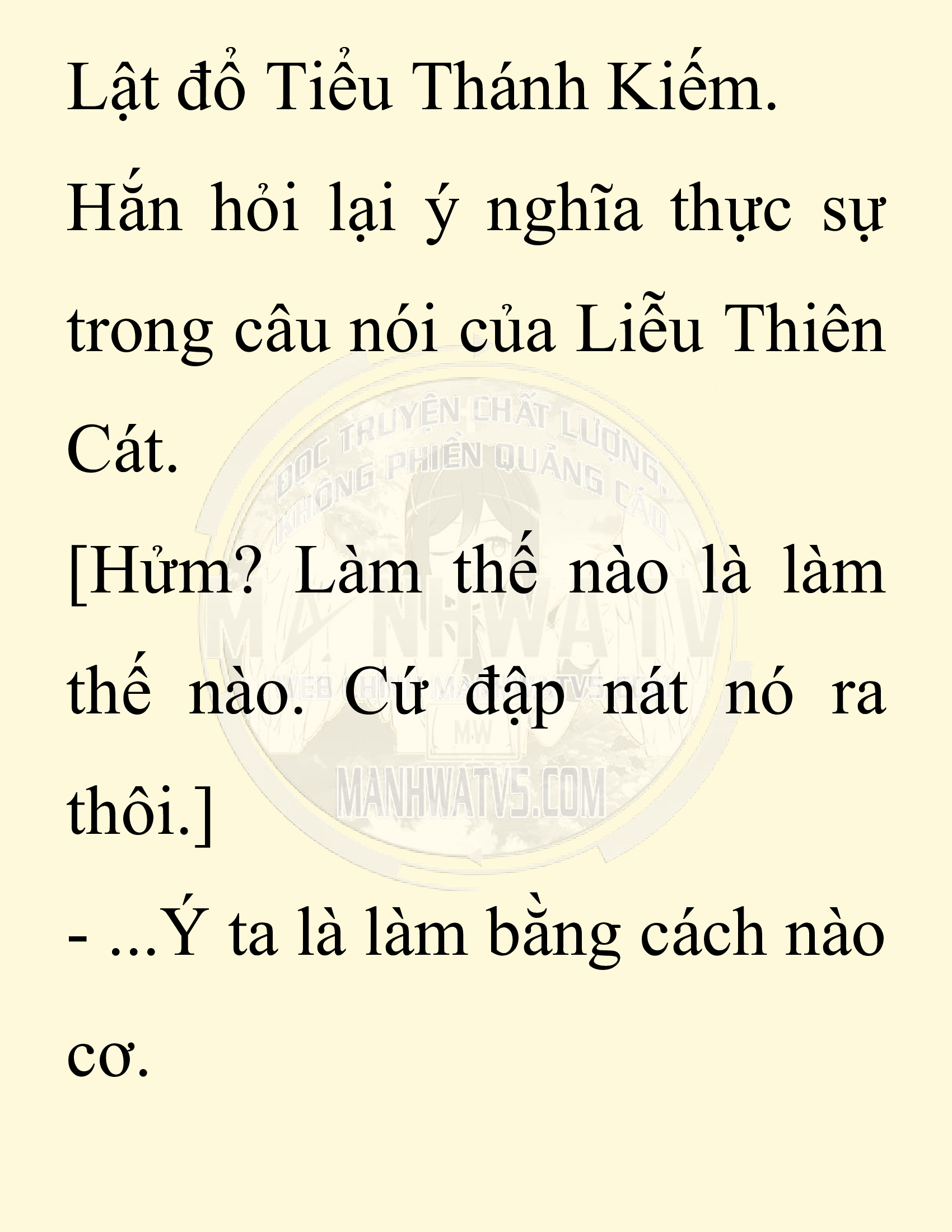Đọc truyện SNVT[NOVEL] Thiên Hạ Đệ Nhất Nhân Đã Chết - Chap 34: Thiên Hạ Đệ Nhất Nhân Vẫn Lạc