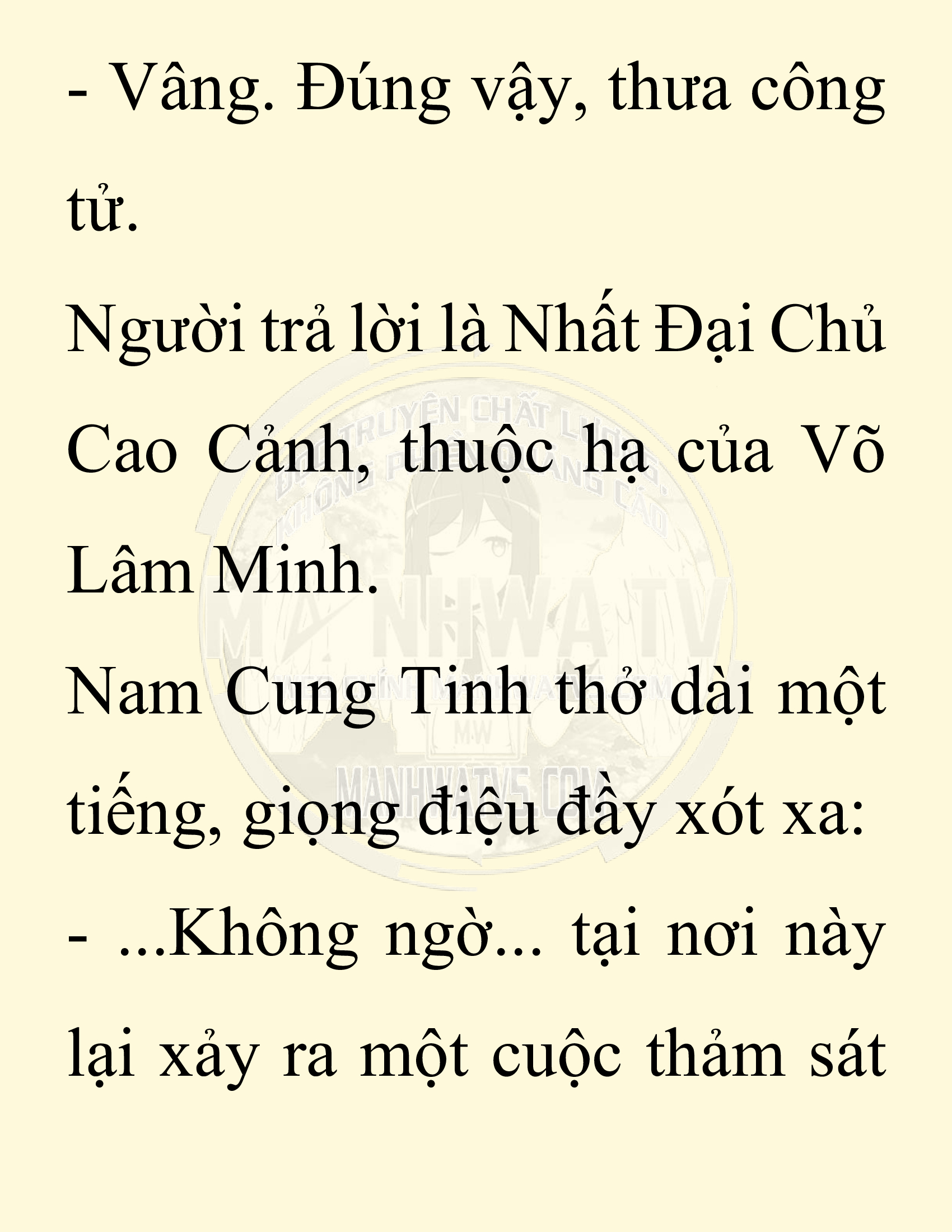 Đọc truyện SNVT[NOVEL] Thiên Hạ Đệ Nhất Nhân Đã Chết - Chap 34: Thiên Hạ Đệ Nhất Nhân Vẫn Lạc