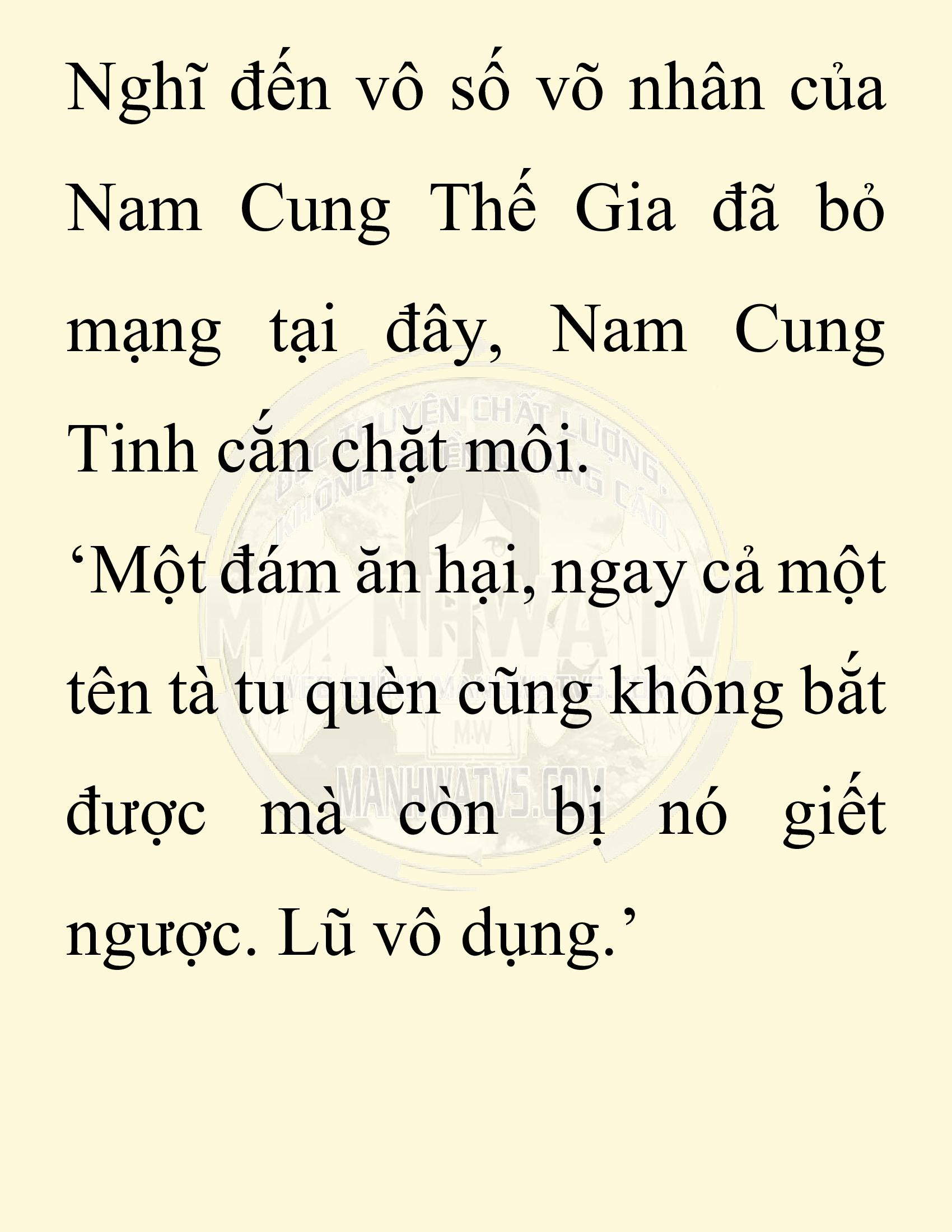 Đọc truyện SNVT[NOVEL] Thiên Hạ Đệ Nhất Nhân Đã Chết - Chap 34: Thiên Hạ Đệ Nhất Nhân Vẫn Lạc
