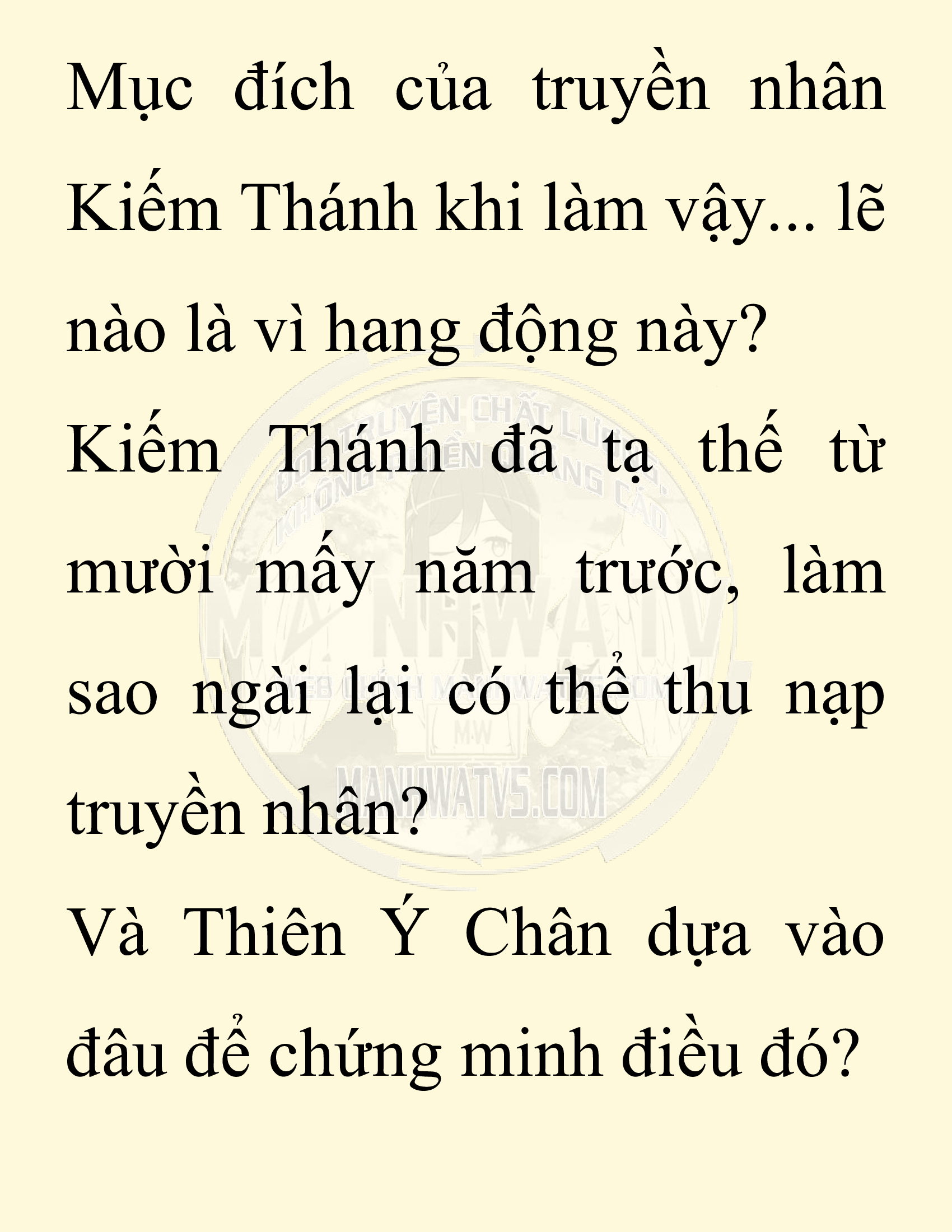 Đọc truyện SNVT[NOVEL] Thiên Hạ Đệ Nhất Nhân Đã Chết - Chap 35: Thiên Hạ Đệ Nhất Nhân Vẫn Lạc