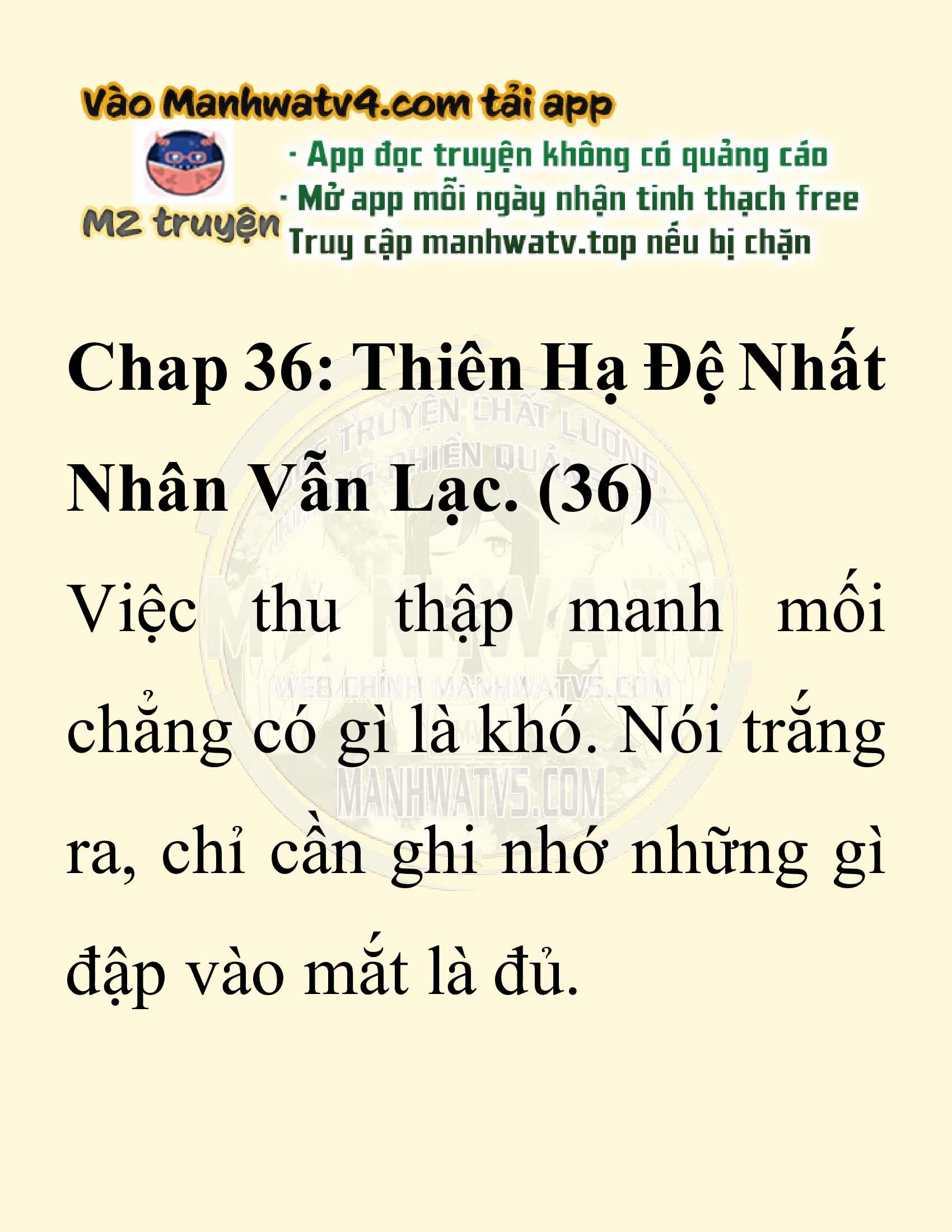 Đọc truyện SNVT[NOVEL] Thiên Hạ Đệ Nhất Nhân Đã Chết - Chap 36: Thiên Hạ Đệ Nhất Nhân Vẫn Lạc
