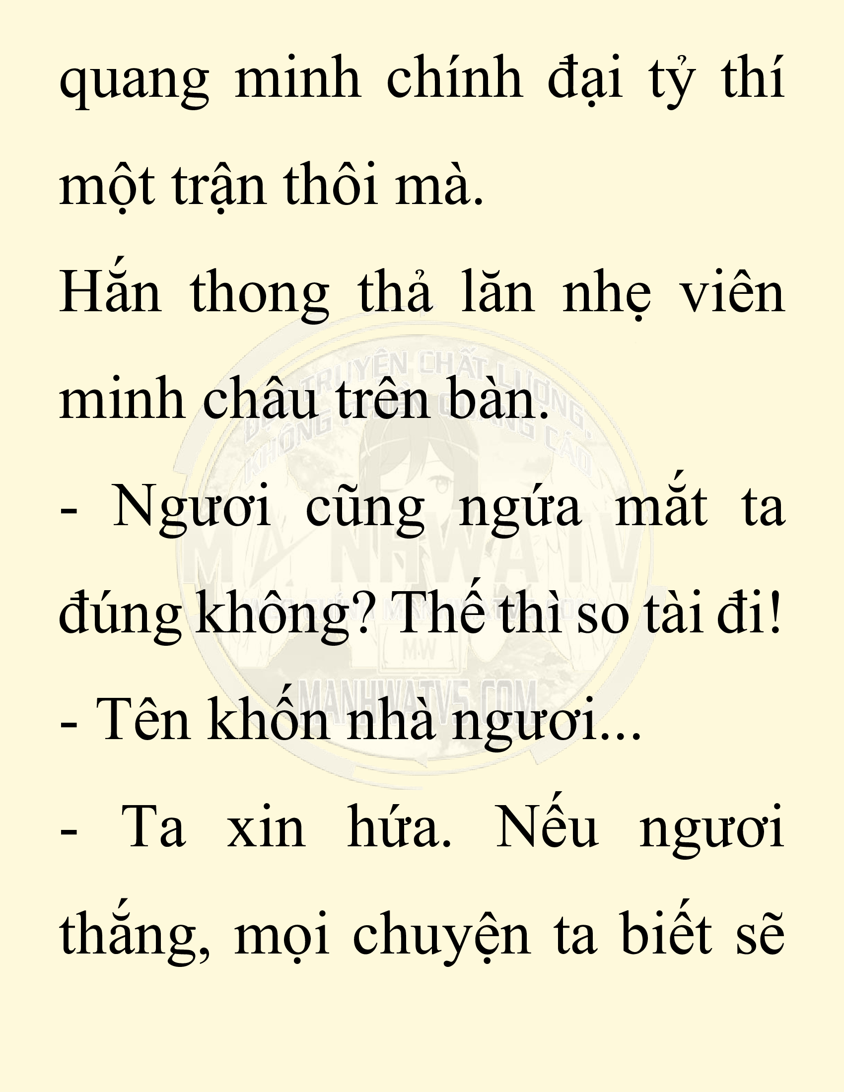 Đọc truyện SNVT[NOVEL] Thiên Hạ Đệ Nhất Nhân Đã Chết - Chap 36: Thiên Hạ Đệ Nhất Nhân Vẫn Lạc
