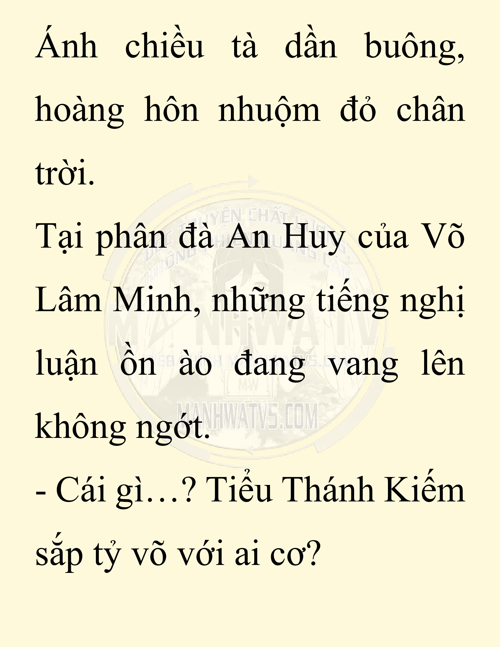 Đọc truyện SNVT[NOVEL] Thiên Hạ Đệ Nhất Nhân Đã Chết - Chap 37: Thiên Hạ Đệ Nhất Nhân Vẫn Lạc