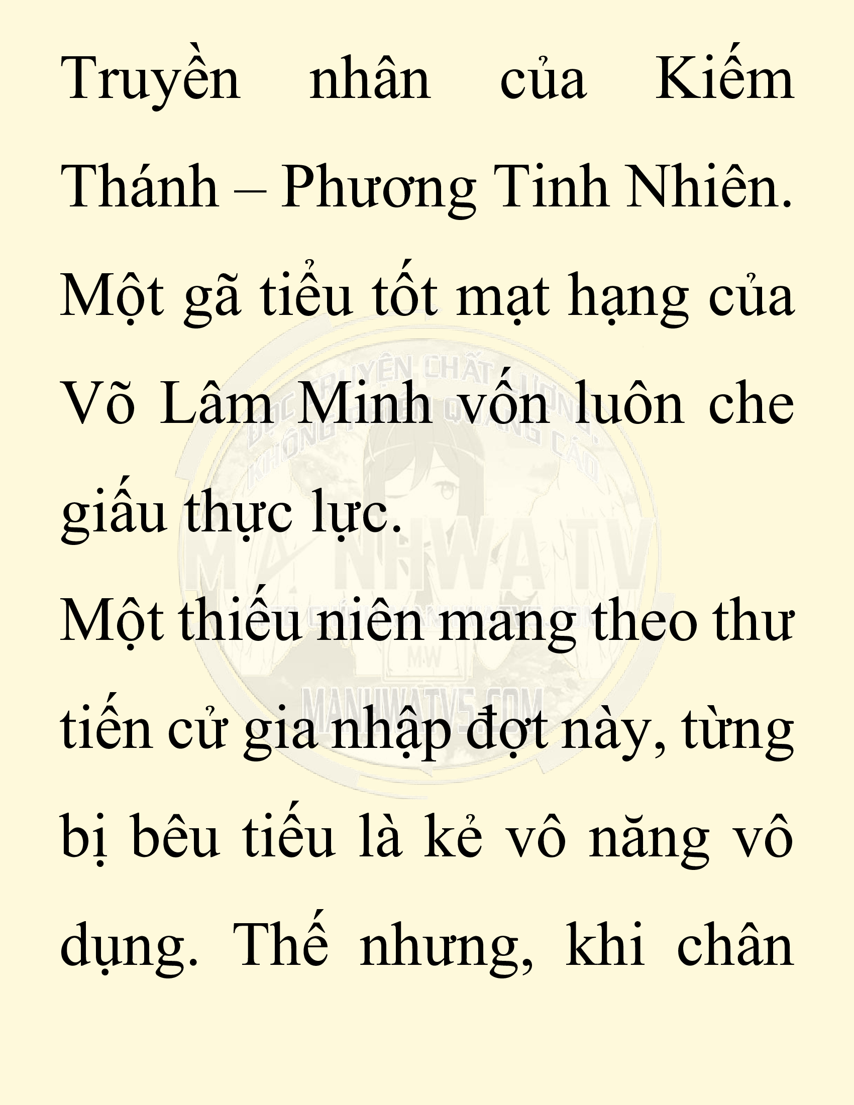 Đọc truyện SNVT[NOVEL] Thiên Hạ Đệ Nhất Nhân Đã Chết - Chap 37: Thiên Hạ Đệ Nhất Nhân Vẫn Lạc