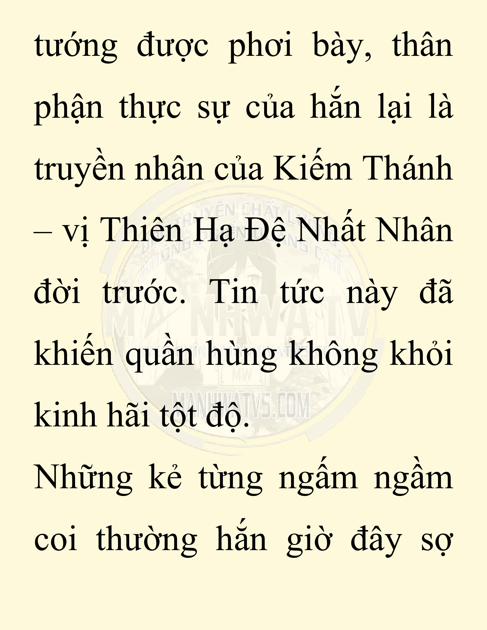 Đọc truyện SNVT[NOVEL] Thiên Hạ Đệ Nhất Nhân Đã Chết - Chap 37: Thiên Hạ Đệ Nhất Nhân Vẫn Lạc