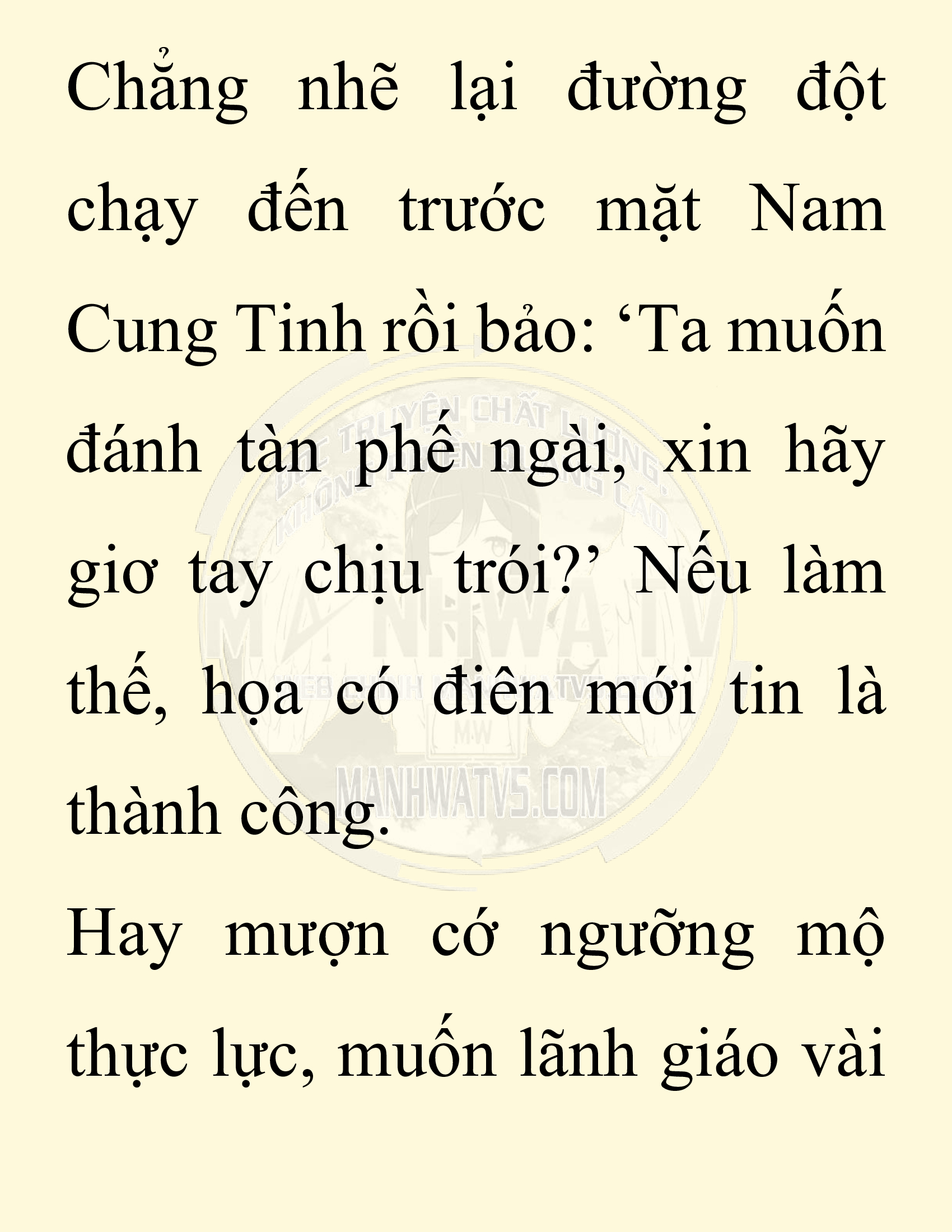 Đọc truyện SNVT[NOVEL] Thiên Hạ Đệ Nhất Nhân Đã Chết - Chap 38: Thiên Hạ Đệ Nhất Nhân Vẫn Lạc