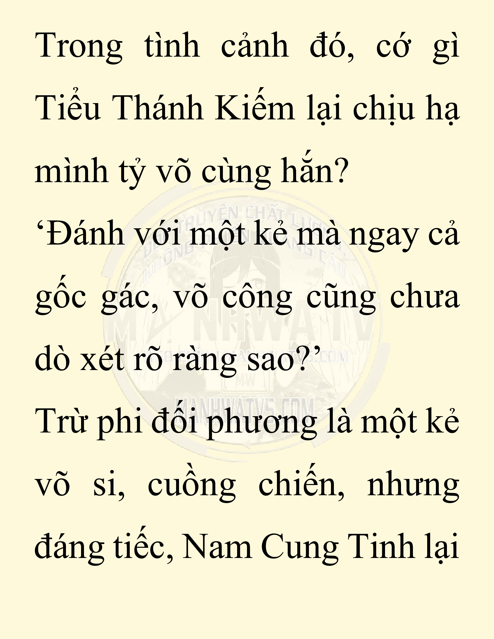 Đọc truyện SNVT[NOVEL] Thiên Hạ Đệ Nhất Nhân Đã Chết - Chap 38: Thiên Hạ Đệ Nhất Nhân Vẫn Lạc