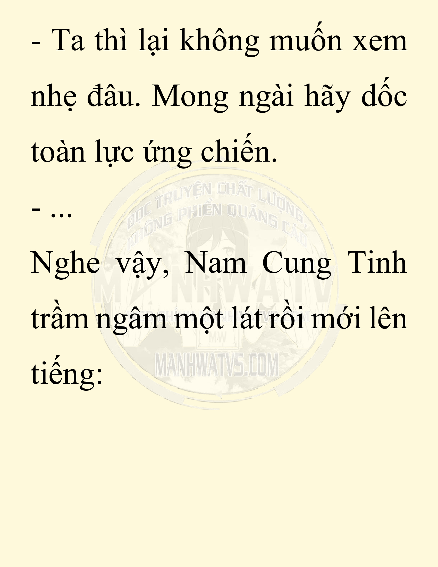 Đọc truyện SNVT[NOVEL] Thiên Hạ Đệ Nhất Nhân Đã Chết - Chap 38: Thiên Hạ Đệ Nhất Nhân Vẫn Lạc
