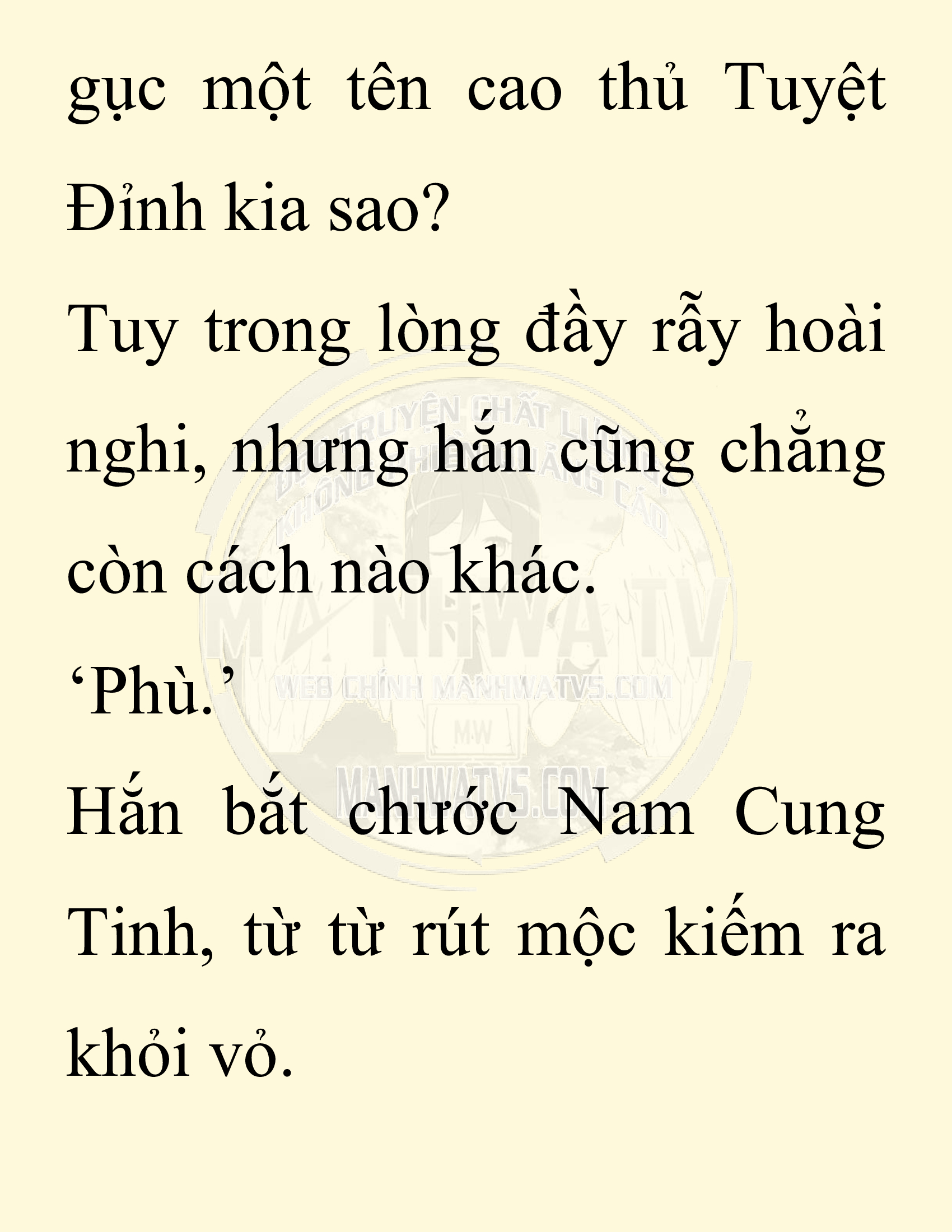 Đọc truyện SNVT[NOVEL] Thiên Hạ Đệ Nhất Nhân Đã Chết - Chap 38: Thiên Hạ Đệ Nhất Nhân Vẫn Lạc