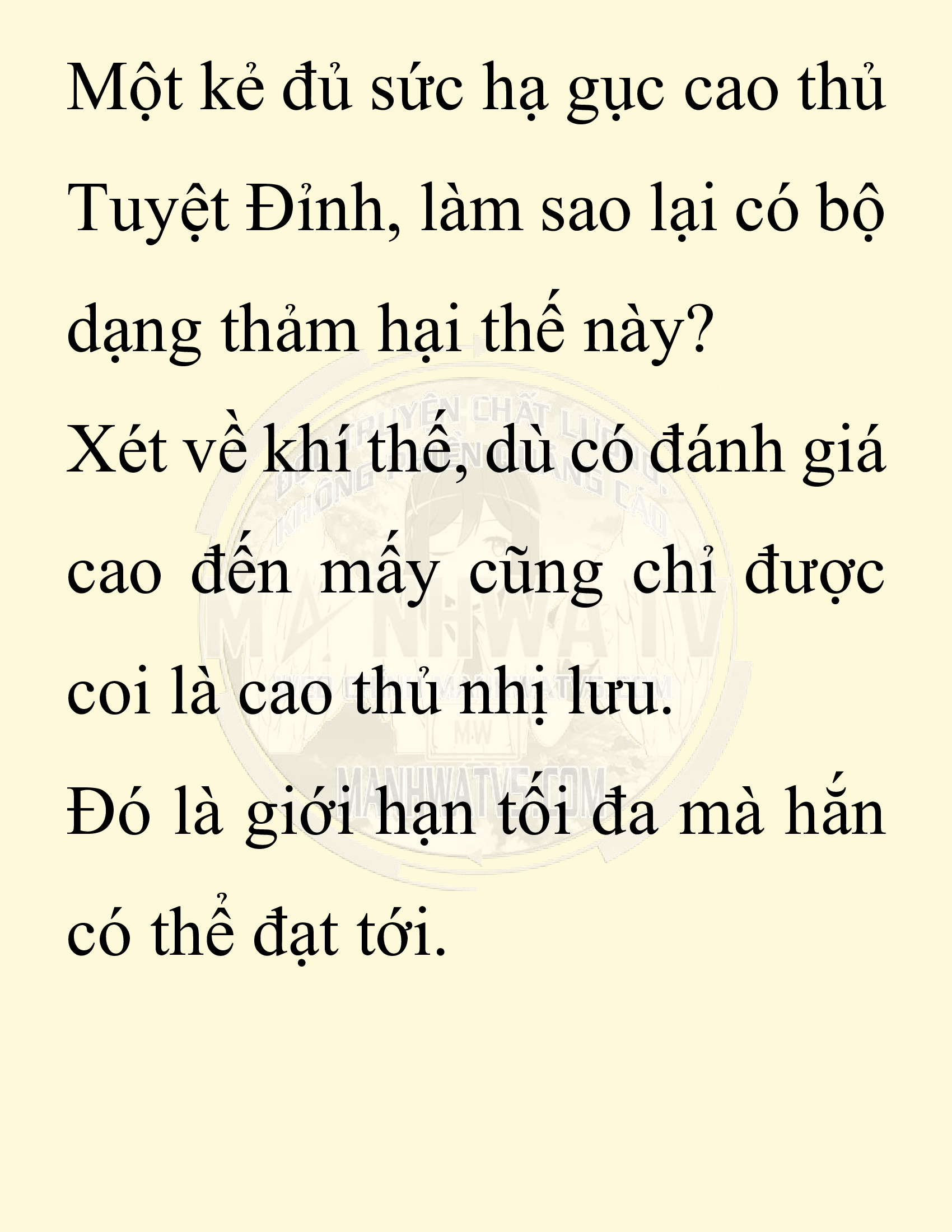 Đọc truyện SNVT[NOVEL] Thiên Hạ Đệ Nhất Nhân Đã Chết - Chap 39: Thiên Hạ Đệ Nhất Nhân Vẫn Lạc