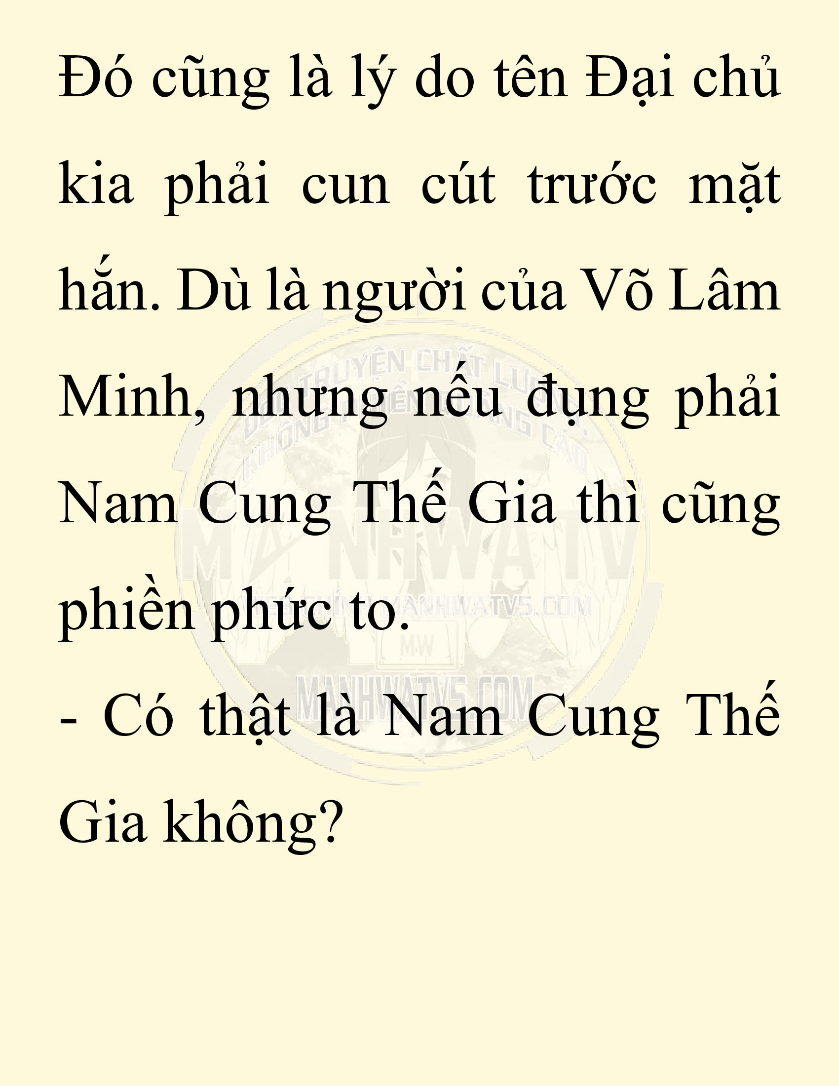 Đọc truyện SNVT[NOVEL] Thiên Hạ Đệ Nhất Nhân Đã Chết - Chap 4: Thiên Hạ Đệ Nhất Nhân Vẫn Lạc