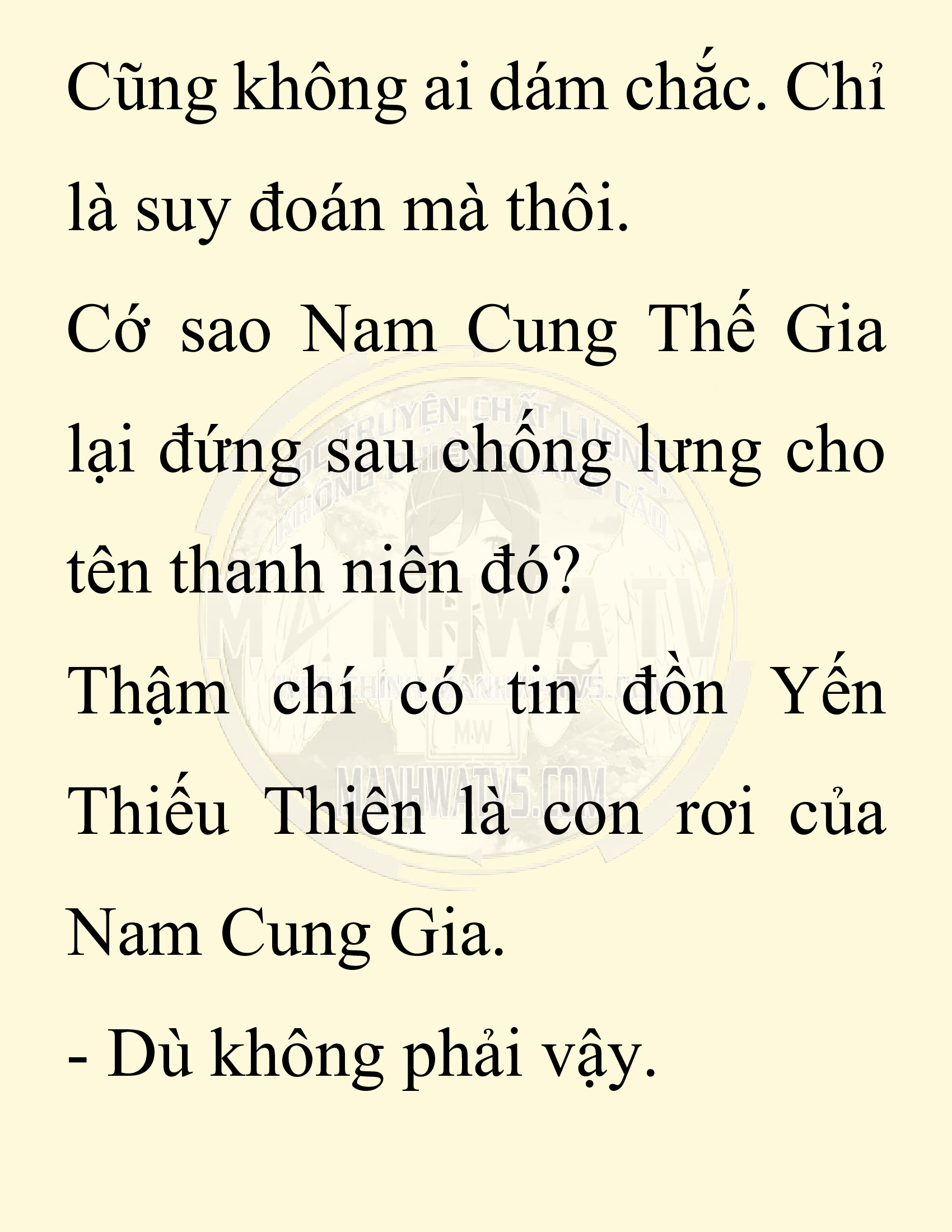 Đọc truyện SNVT[NOVEL] Thiên Hạ Đệ Nhất Nhân Đã Chết - Chap 4: Thiên Hạ Đệ Nhất Nhân Vẫn Lạc