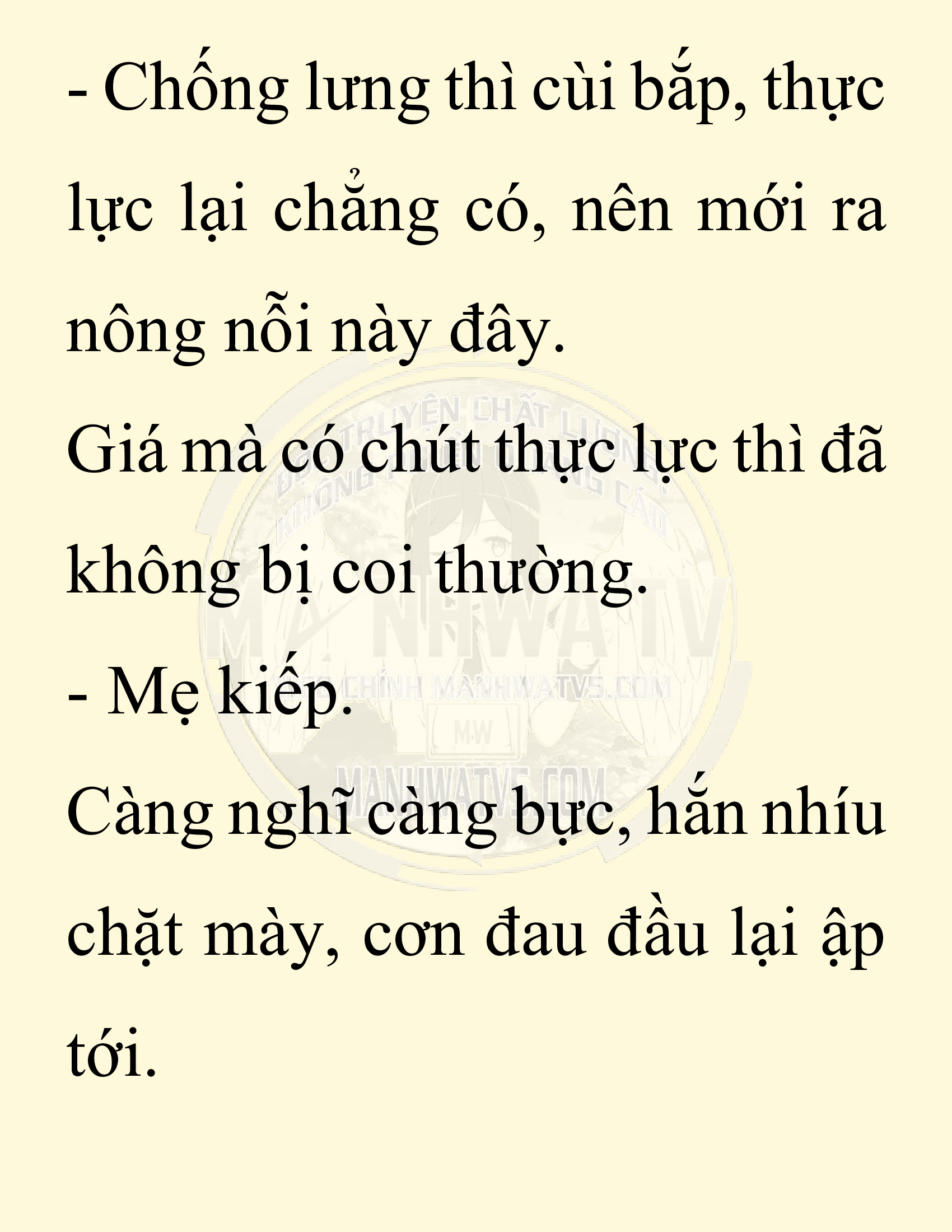 Đọc truyện SNVT[NOVEL] Thiên Hạ Đệ Nhất Nhân Đã Chết - Chap 4: Thiên Hạ Đệ Nhất Nhân Vẫn Lạc