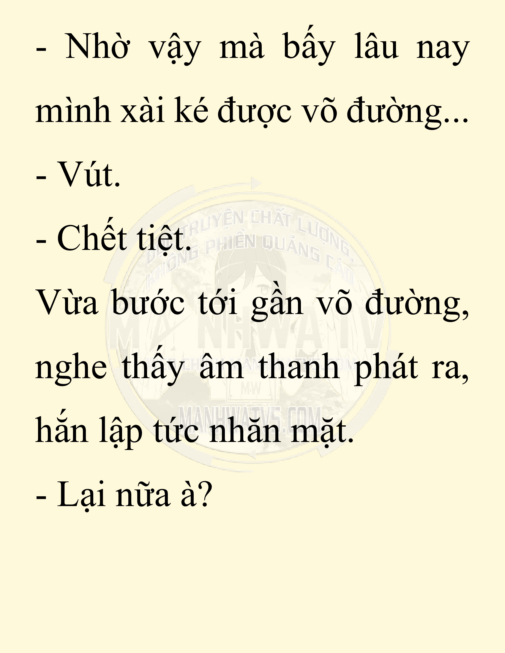 Đọc truyện SNVT[NOVEL] Thiên Hạ Đệ Nhất Nhân Đã Chết - Chap 4: Thiên Hạ Đệ Nhất Nhân Vẫn Lạc