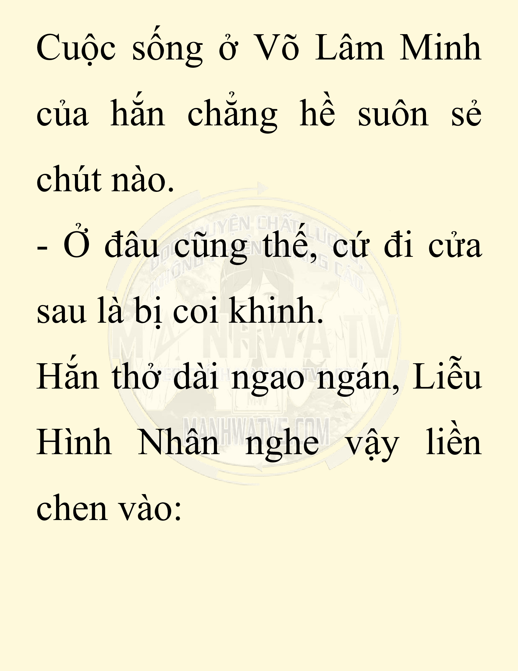 Đọc truyện SNVT[NOVEL] Thiên Hạ Đệ Nhất Nhân Đã Chết - Chap 4: Thiên Hạ Đệ Nhất Nhân Vẫn Lạc