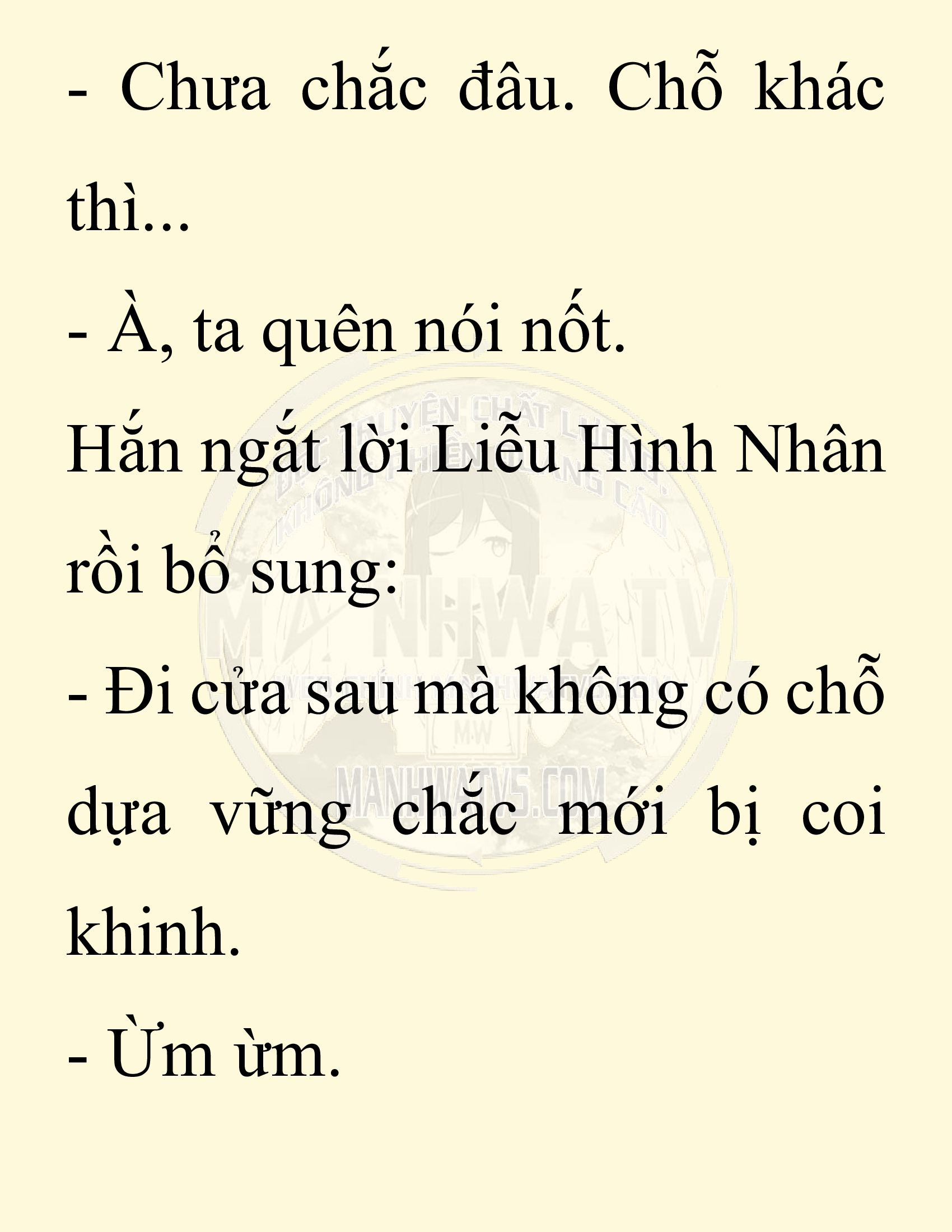Đọc truyện SNVT[NOVEL] Thiên Hạ Đệ Nhất Nhân Đã Chết - Chap 4: Thiên Hạ Đệ Nhất Nhân Vẫn Lạc