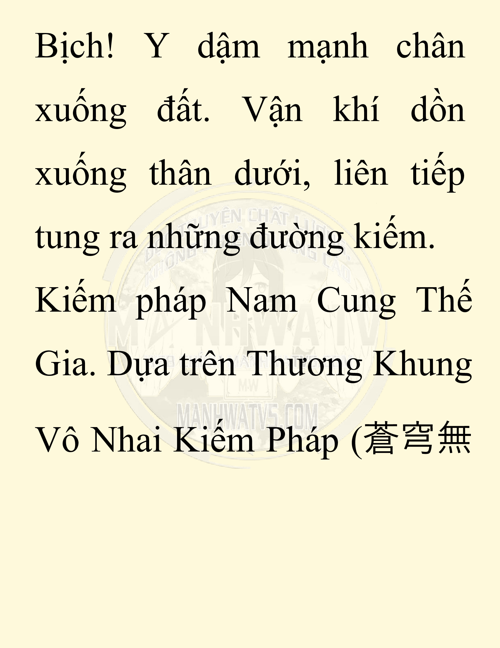 Đọc truyện SNVT[NOVEL] Thiên Hạ Đệ Nhất Nhân Đã Chết - Chap 40: Thiên Hạ Đệ Nhất Nhân Vẫn Lạc