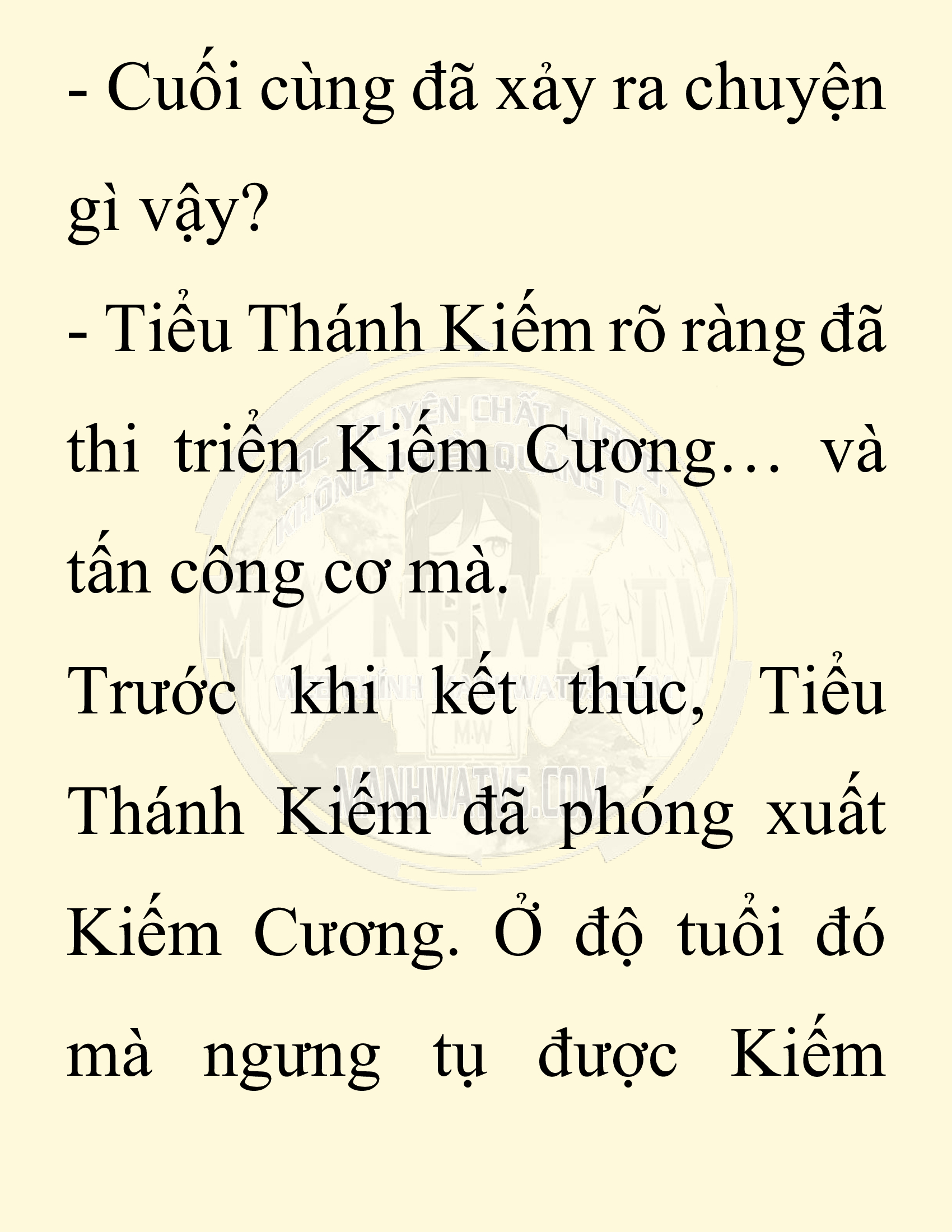 Đọc truyện SNVT[NOVEL] Thiên Hạ Đệ Nhất Nhân Đã Chết - Chap 42: Thiên Hạ Đệ Nhất Nhân Vẫn Lạc