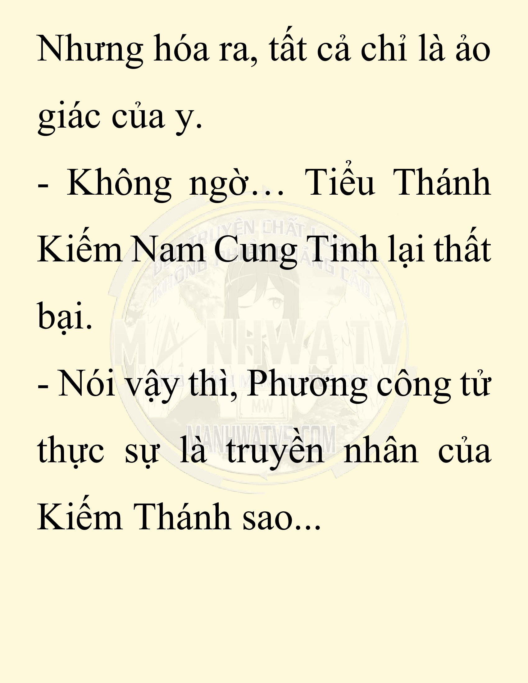 Đọc truyện SNVT[NOVEL] Thiên Hạ Đệ Nhất Nhân Đã Chết - Chap 42: Thiên Hạ Đệ Nhất Nhân Vẫn Lạc