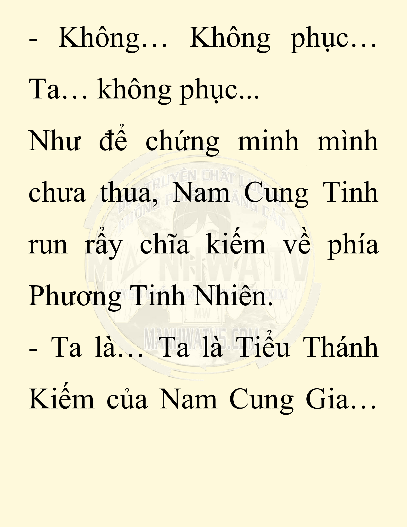 Đọc truyện SNVT[NOVEL] Thiên Hạ Đệ Nhất Nhân Đã Chết - Chap 42: Thiên Hạ Đệ Nhất Nhân Vẫn Lạc