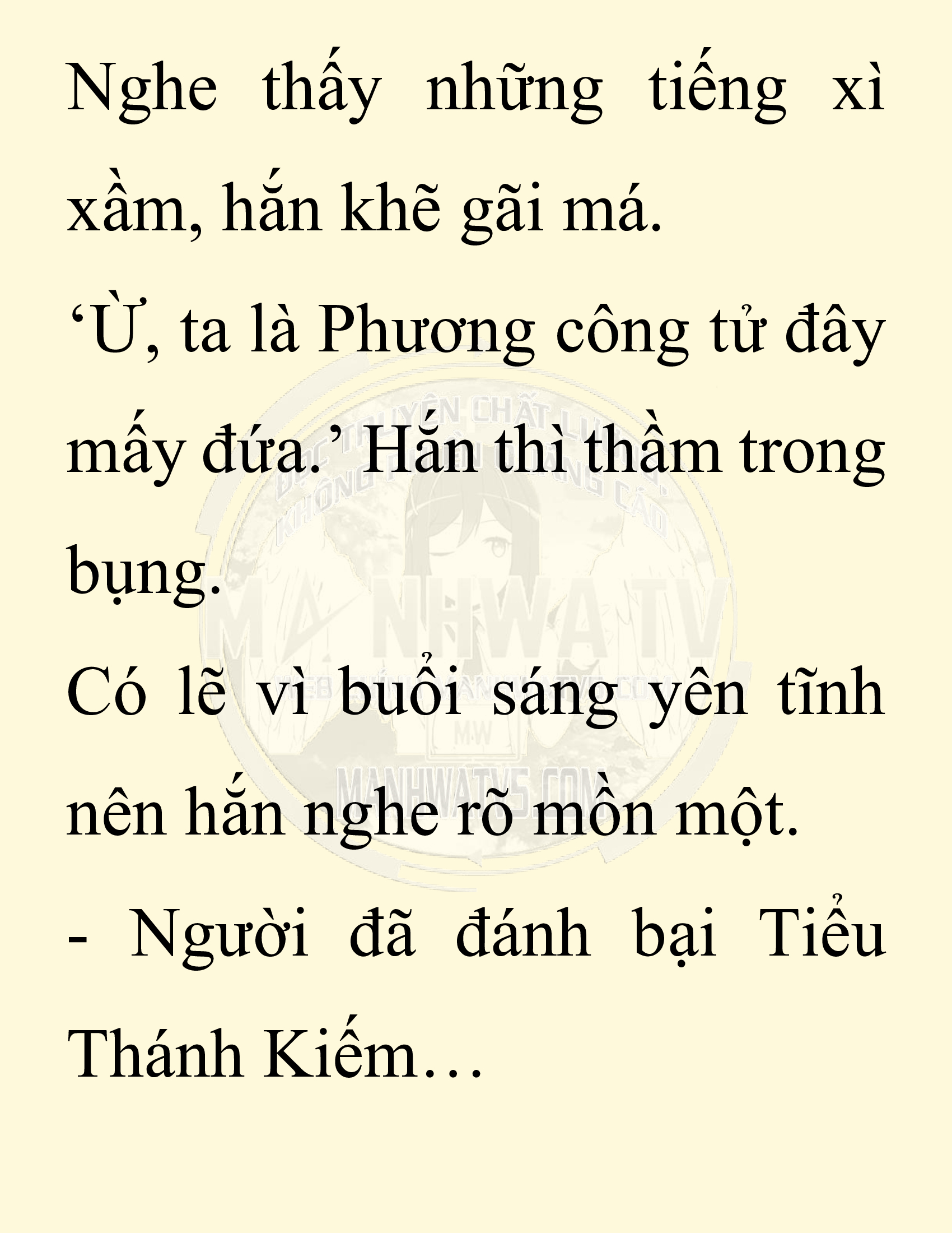 Đọc truyện SNVT[NOVEL] Thiên Hạ Đệ Nhất Nhân Đã Chết - Chap 44: Thiên Hạ Đệ Nhất Nhân Vẫn Lạc