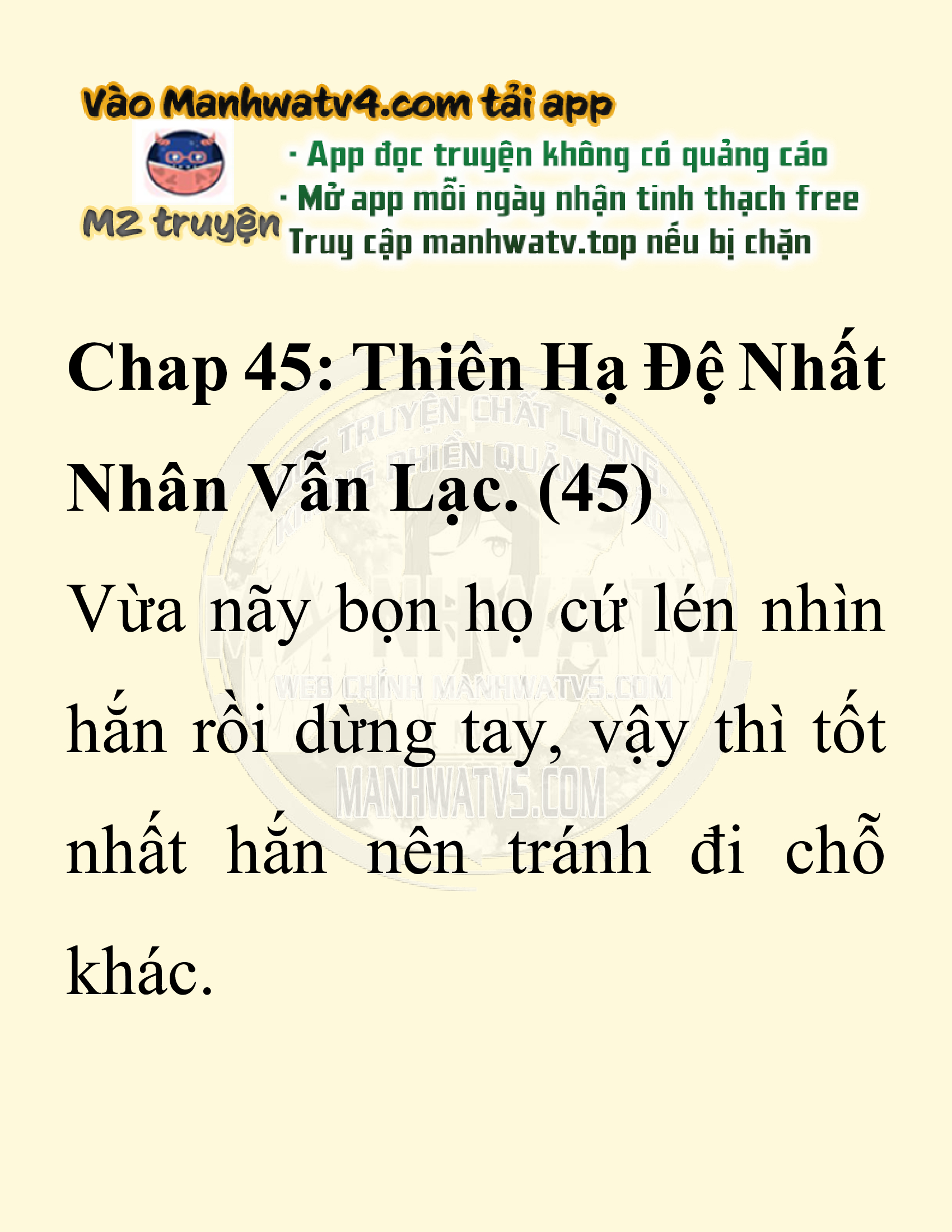 Đọc truyện SNVT[NOVEL] Thiên Hạ Đệ Nhất Nhân Đã Chết - Chap 45: Thiên Hạ Đệ Nhất Nhân Vẫn Lạc