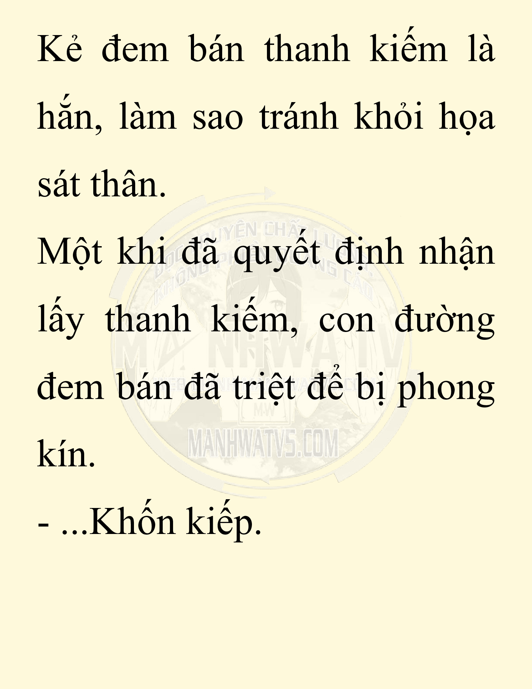 Đọc truyện SNVT[NOVEL] Thiên Hạ Đệ Nhất Nhân Đã Chết - Chap 47: Thiên Hạ Đệ Nhất Nhân Đã Chết