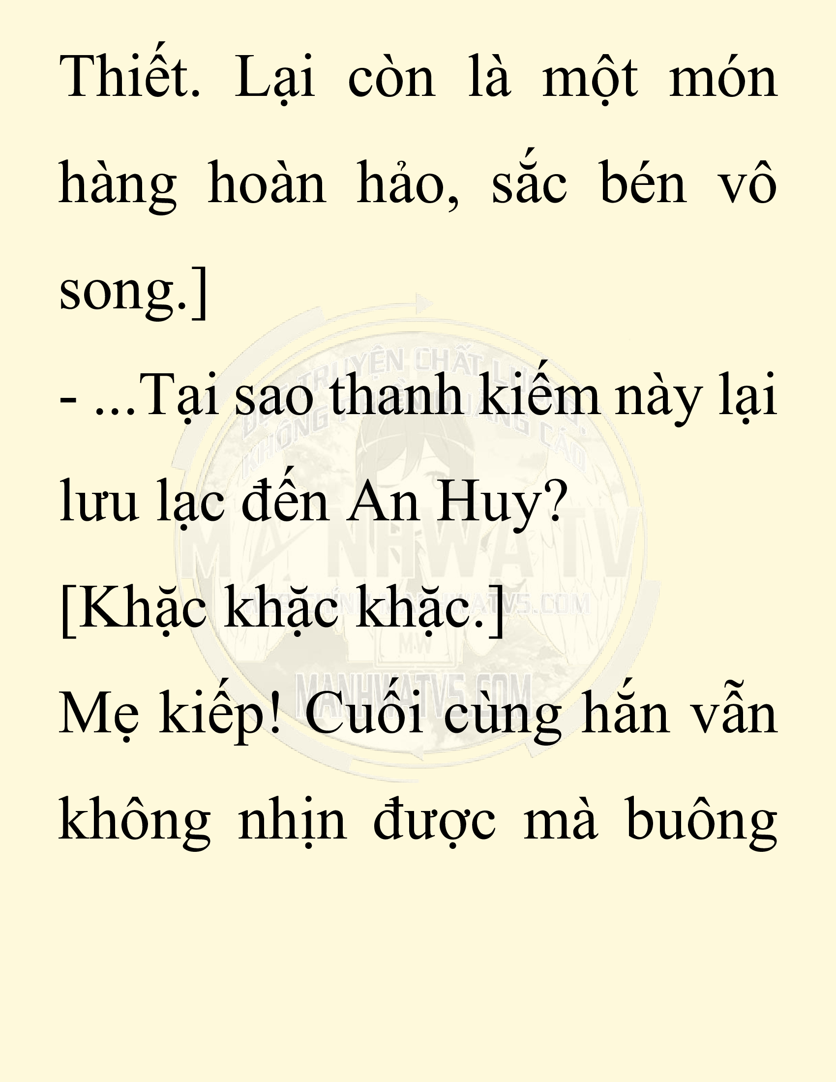 Đọc truyện SNVT[NOVEL] Thiên Hạ Đệ Nhất Nhân Đã Chết - Chap 47: Thiên Hạ Đệ Nhất Nhân Đã Chết
