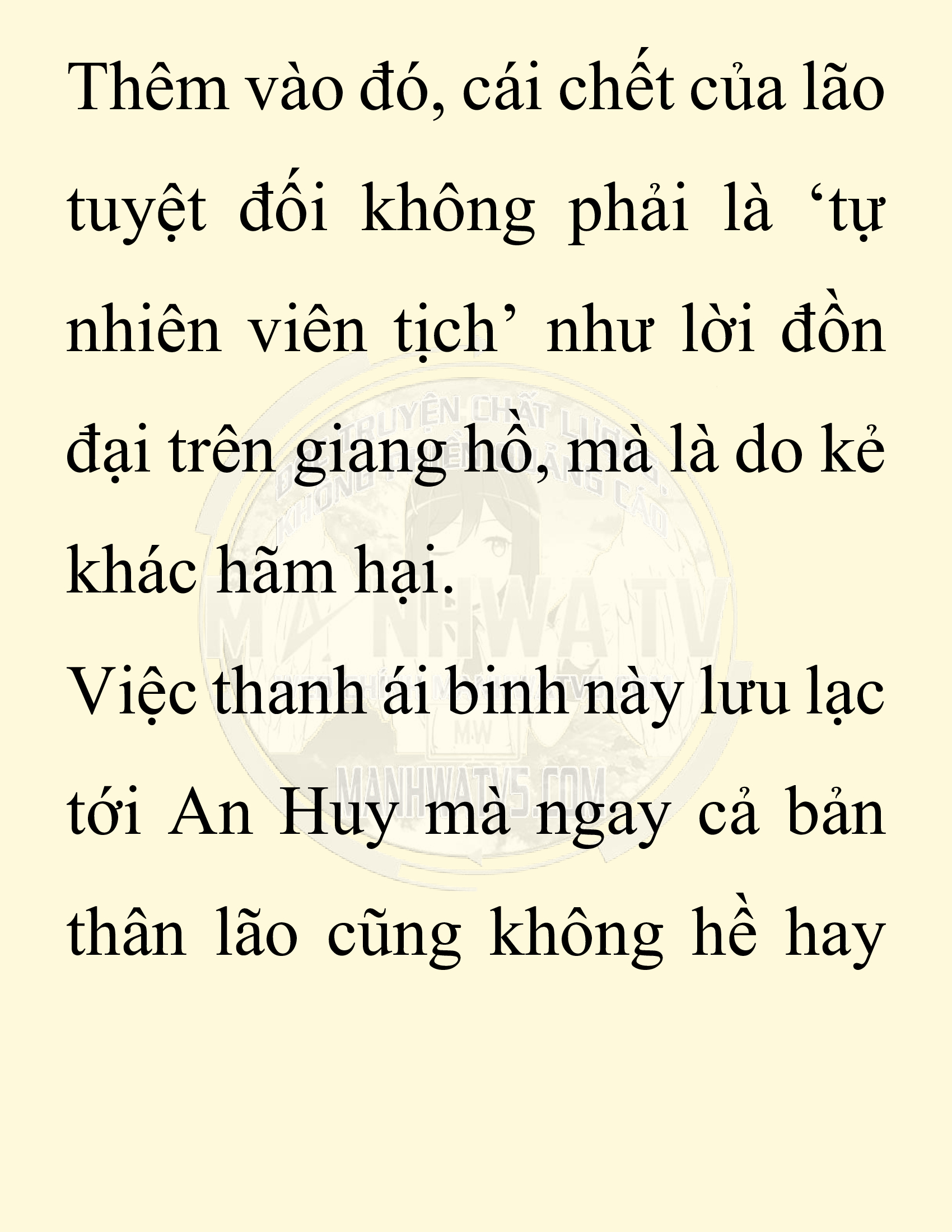 Đọc truyện SNVT[NOVEL] Thiên Hạ Đệ Nhất Nhân Đã Chết - Chap 47: Thiên Hạ Đệ Nhất Nhân Đã Chết