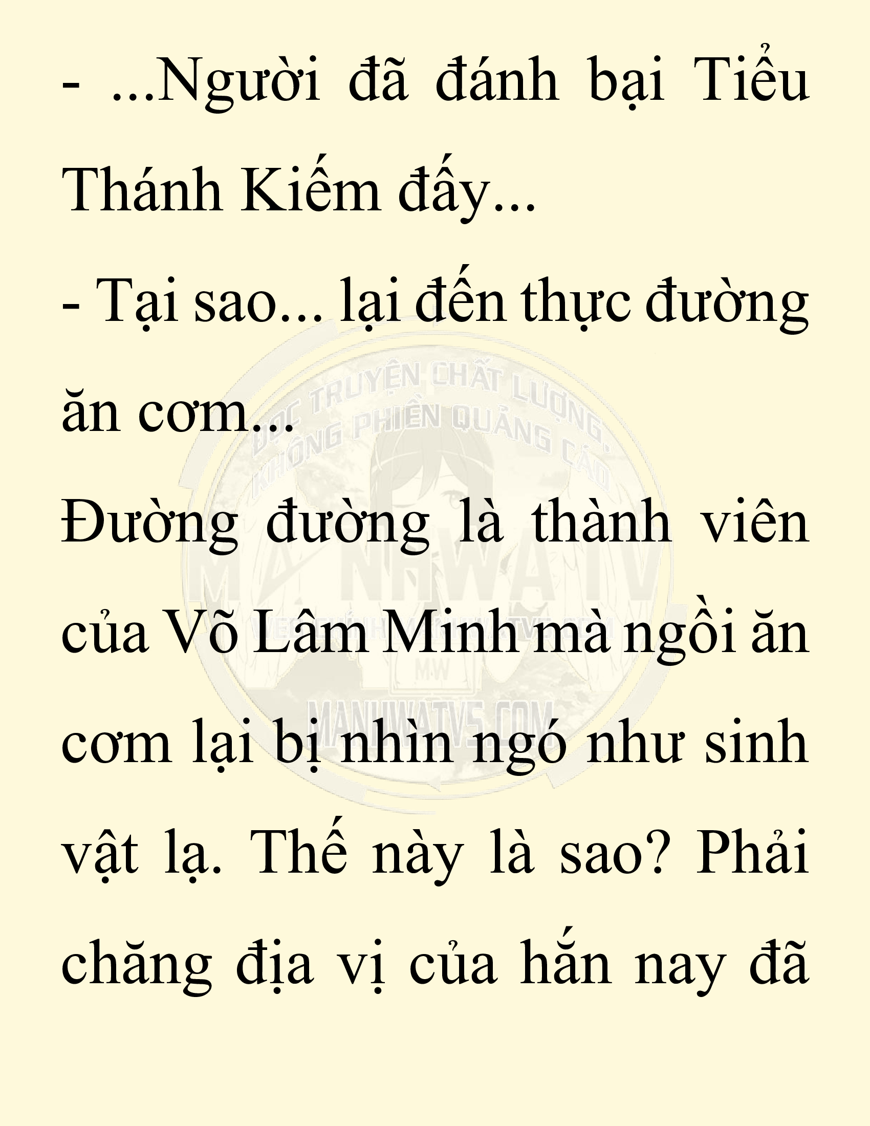 Đọc truyện SNVT[NOVEL] Thiên Hạ Đệ Nhất Nhân Đã Chết - Chap 48: Thiên Hạ Đệ Nhất Nhân Đã Chết